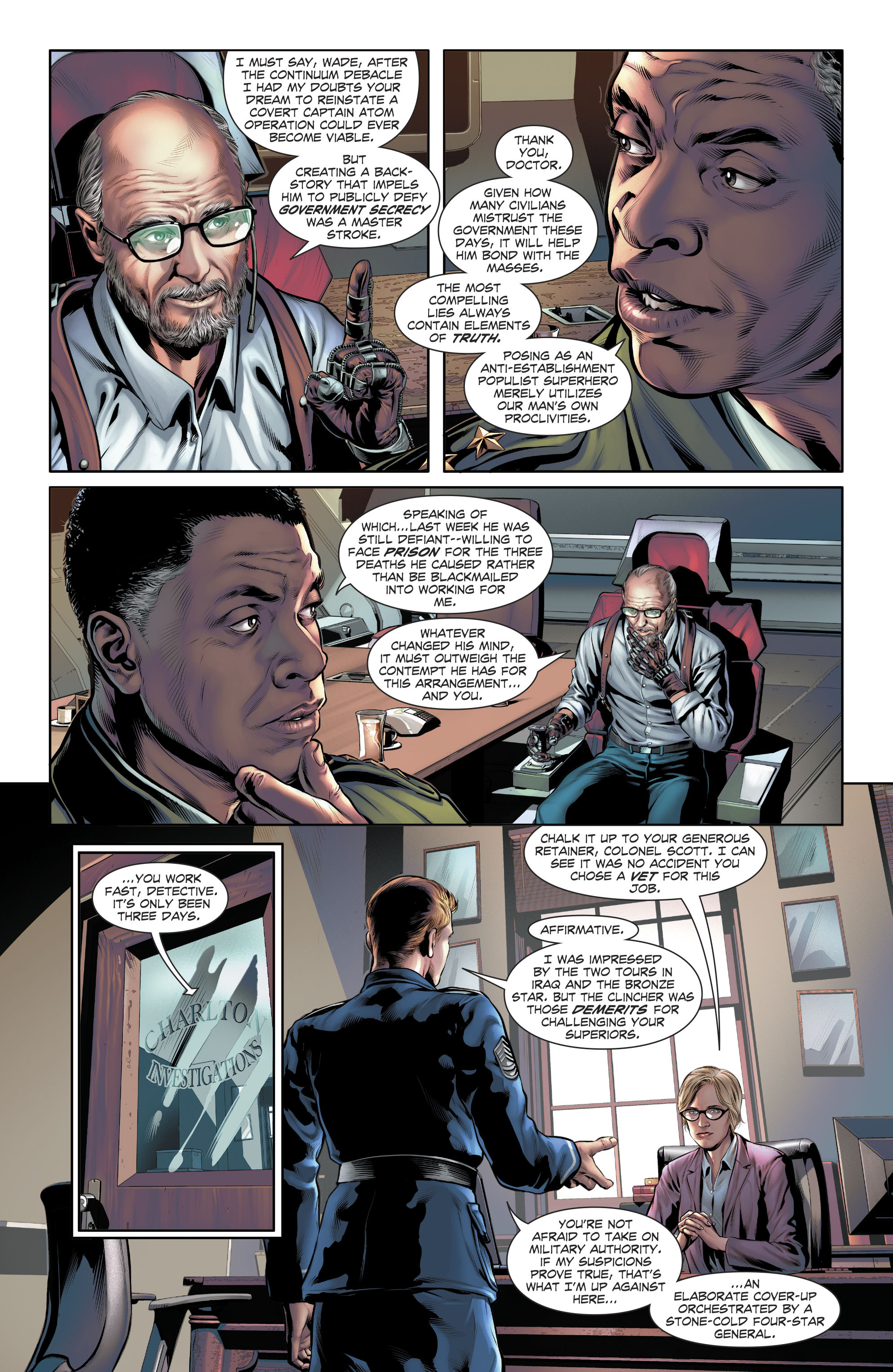 The Fall and Rise of Captain Atom (2017-): Chapter 4 - Page 9
