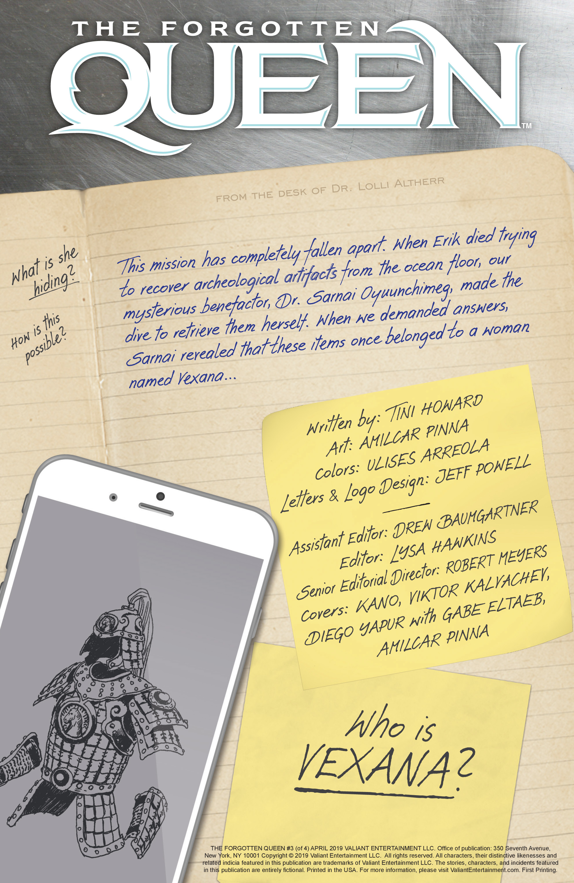 The Forgotten Queen (2019): Chapter 3 - Page 2