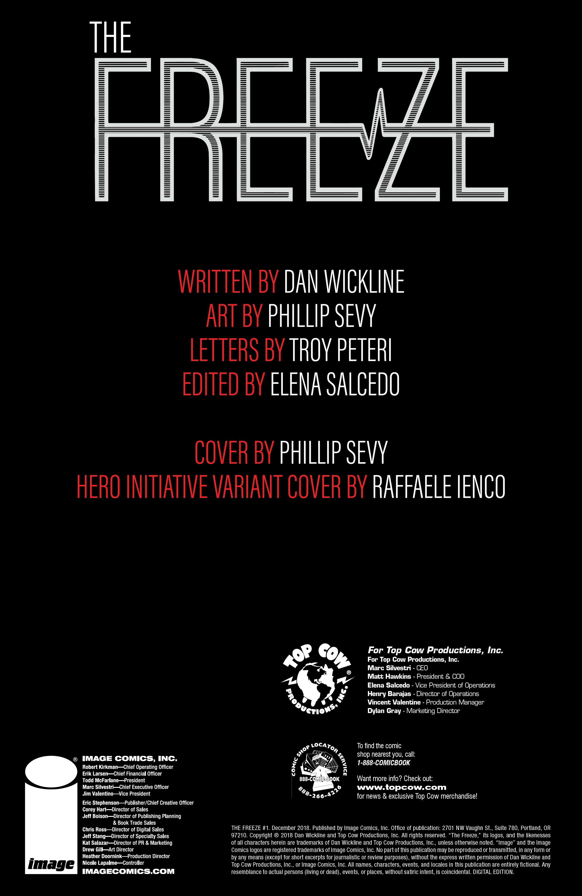 The Freeze (2018-): Chapter 1 - Page 2