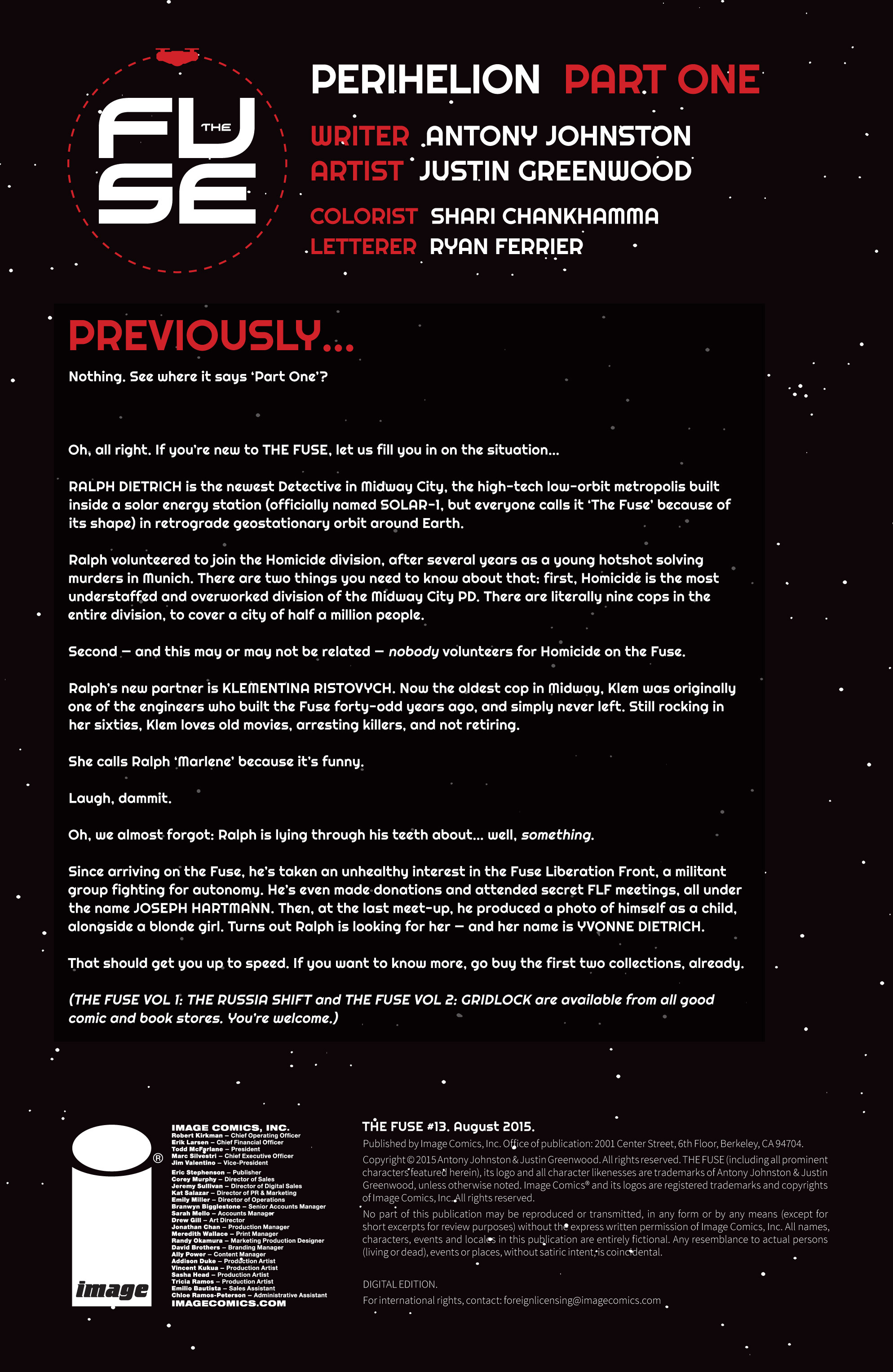 The Fuse (2014-): Chapter 13 - Page 2