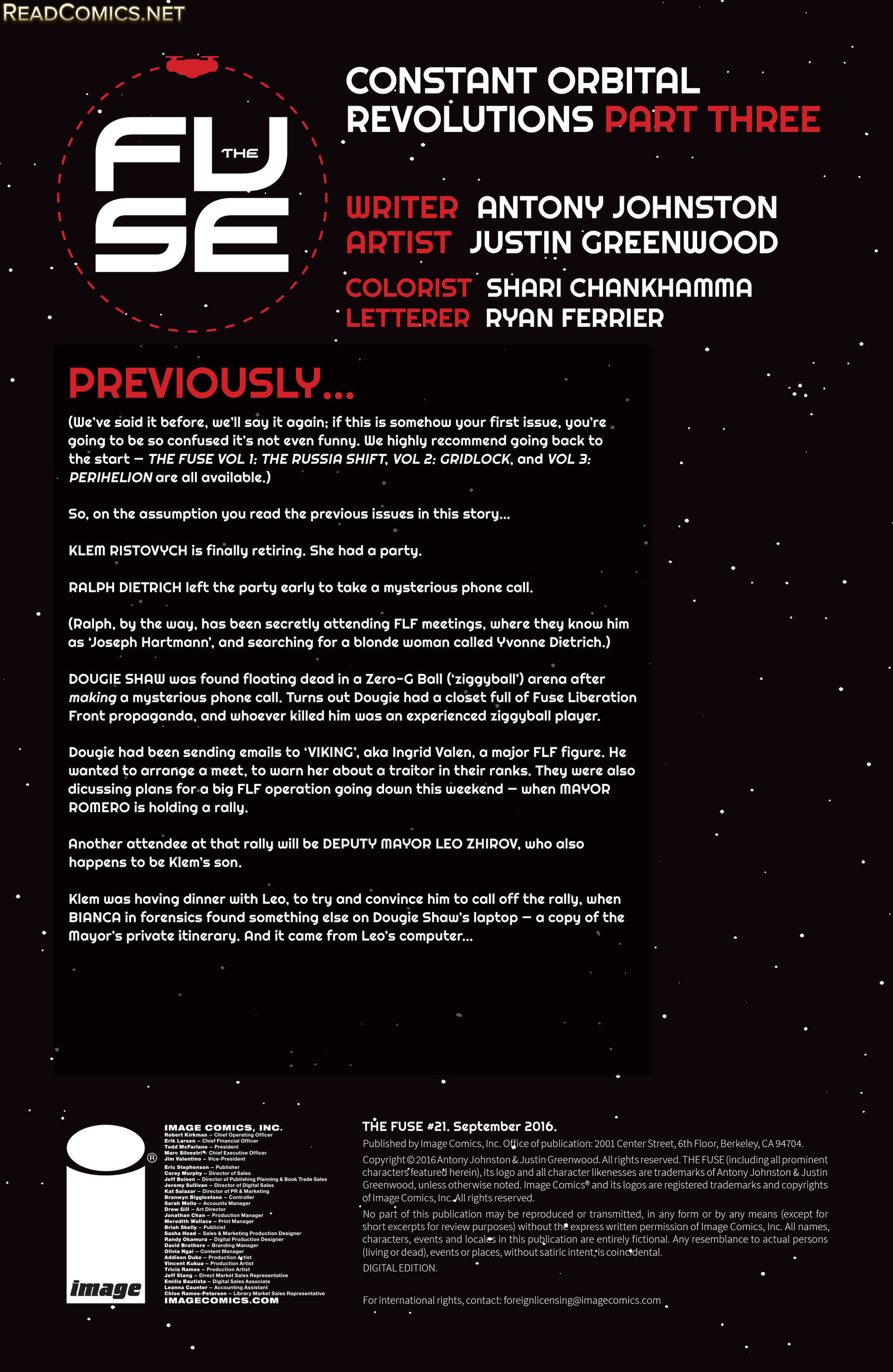The Fuse (2014-): Chapter 21 - Page 2