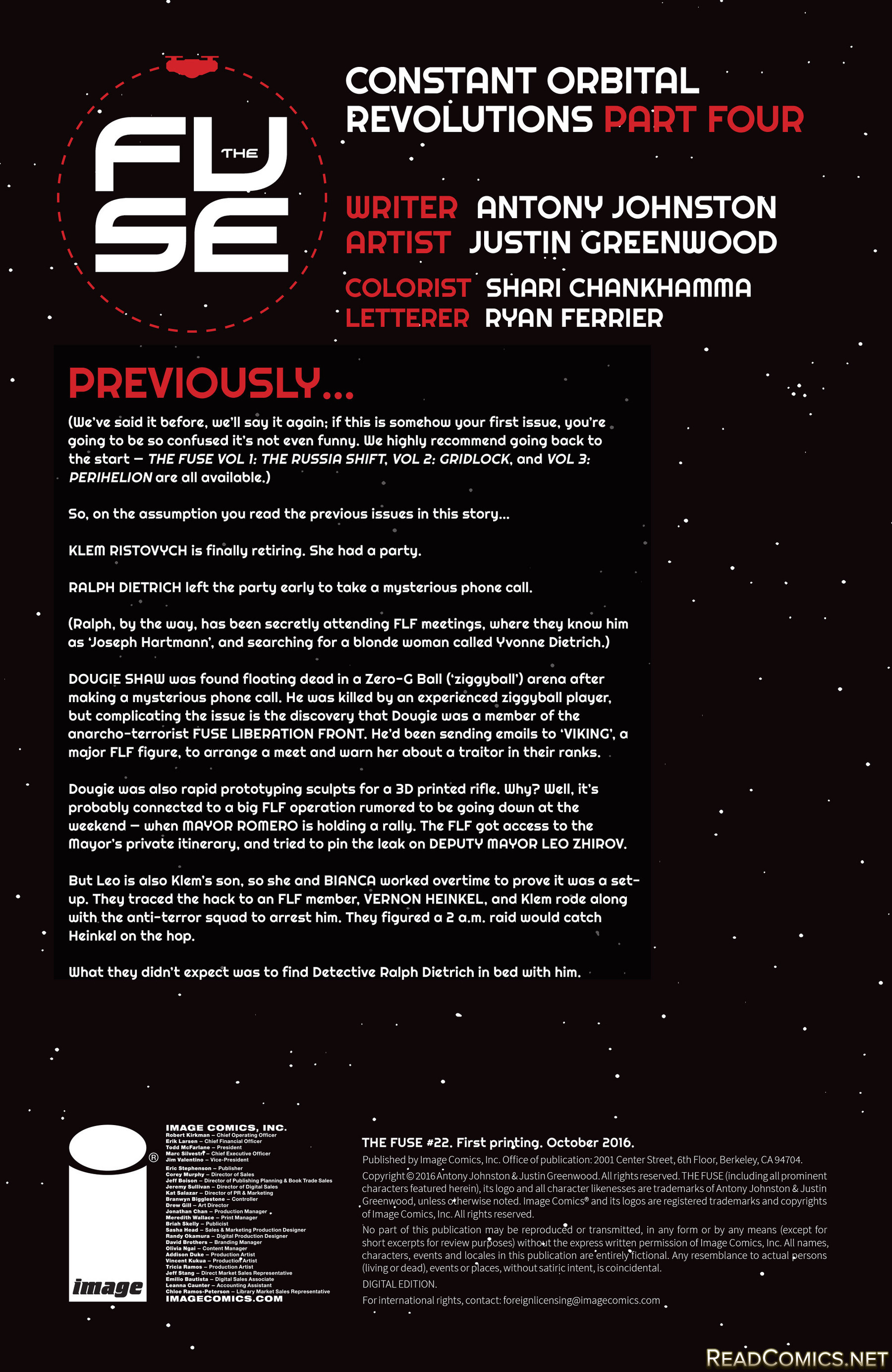 The Fuse (2014-): Chapter 22 - Page 2