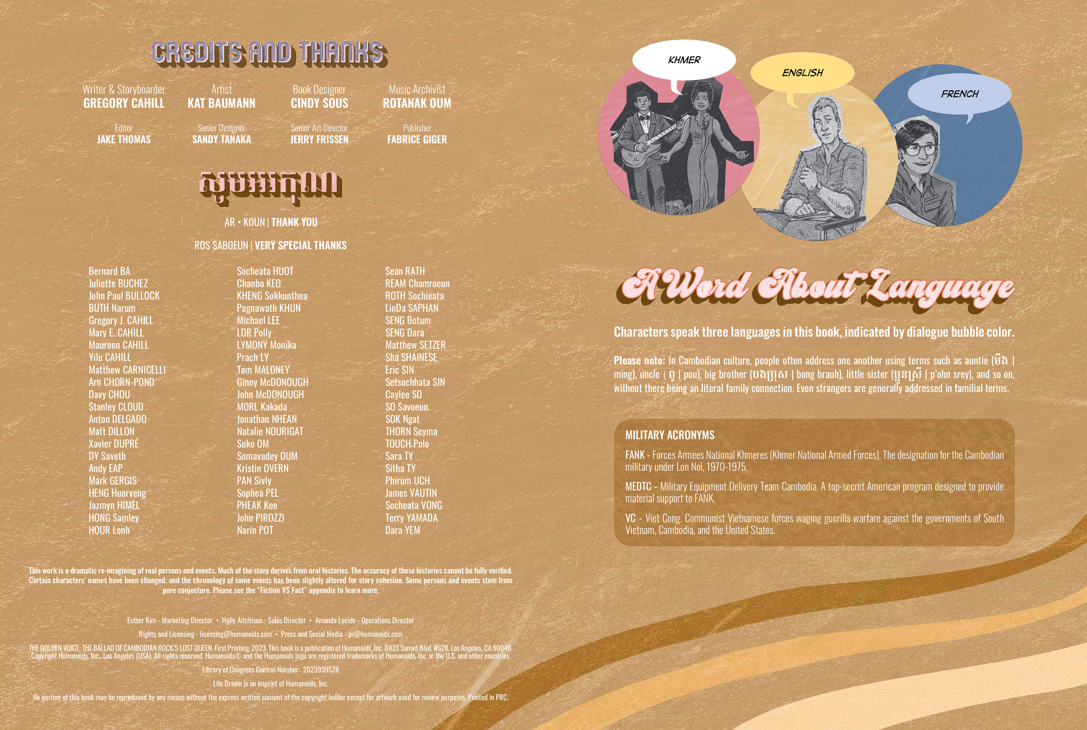 The Golden Voice: The Ballad of Cambodian Rock's Lost Queen (2023): Chapter 1 - Page 3