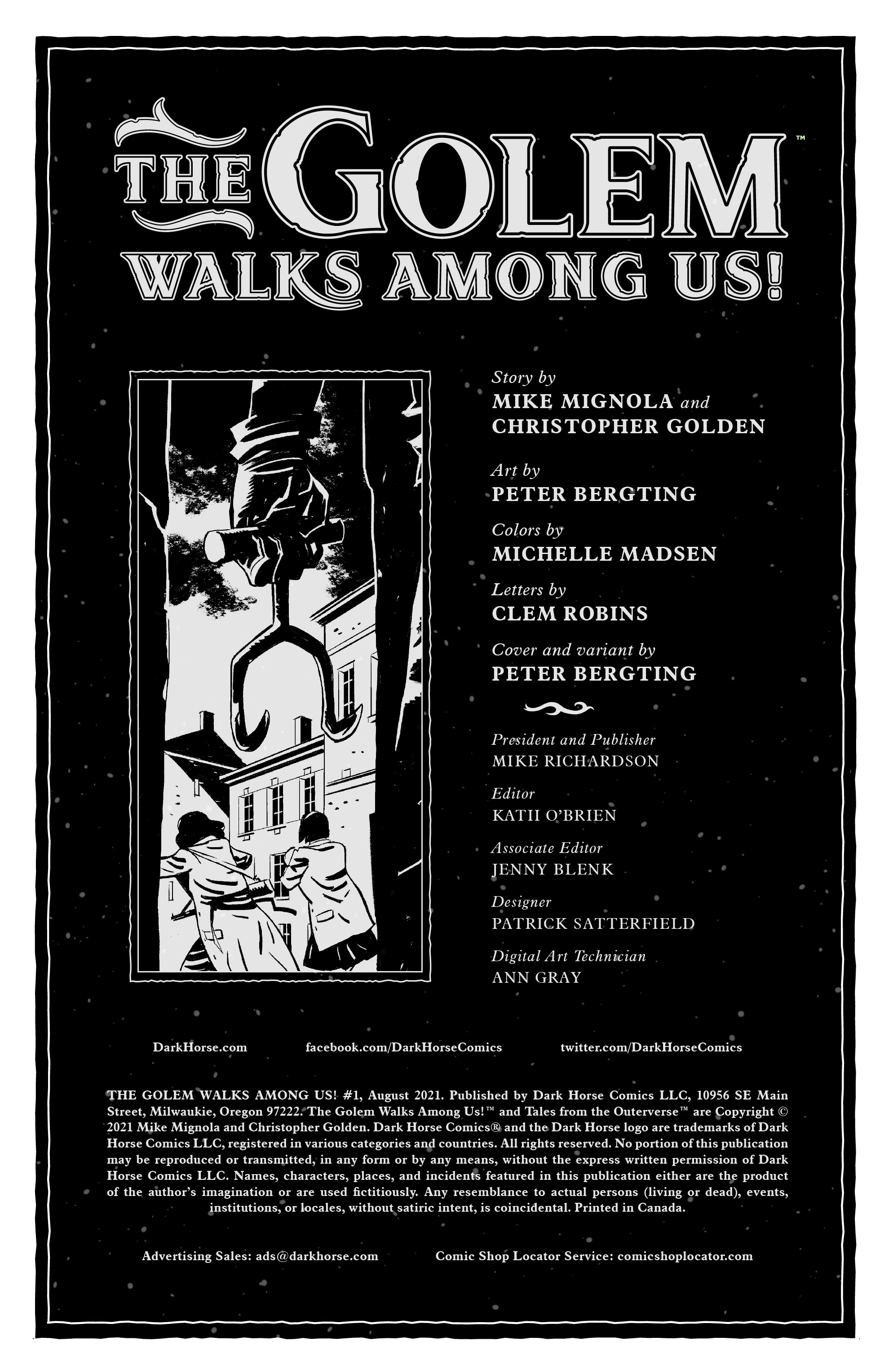 The Golem Walks Among Us! (2021): Chapter 1 - Page 2