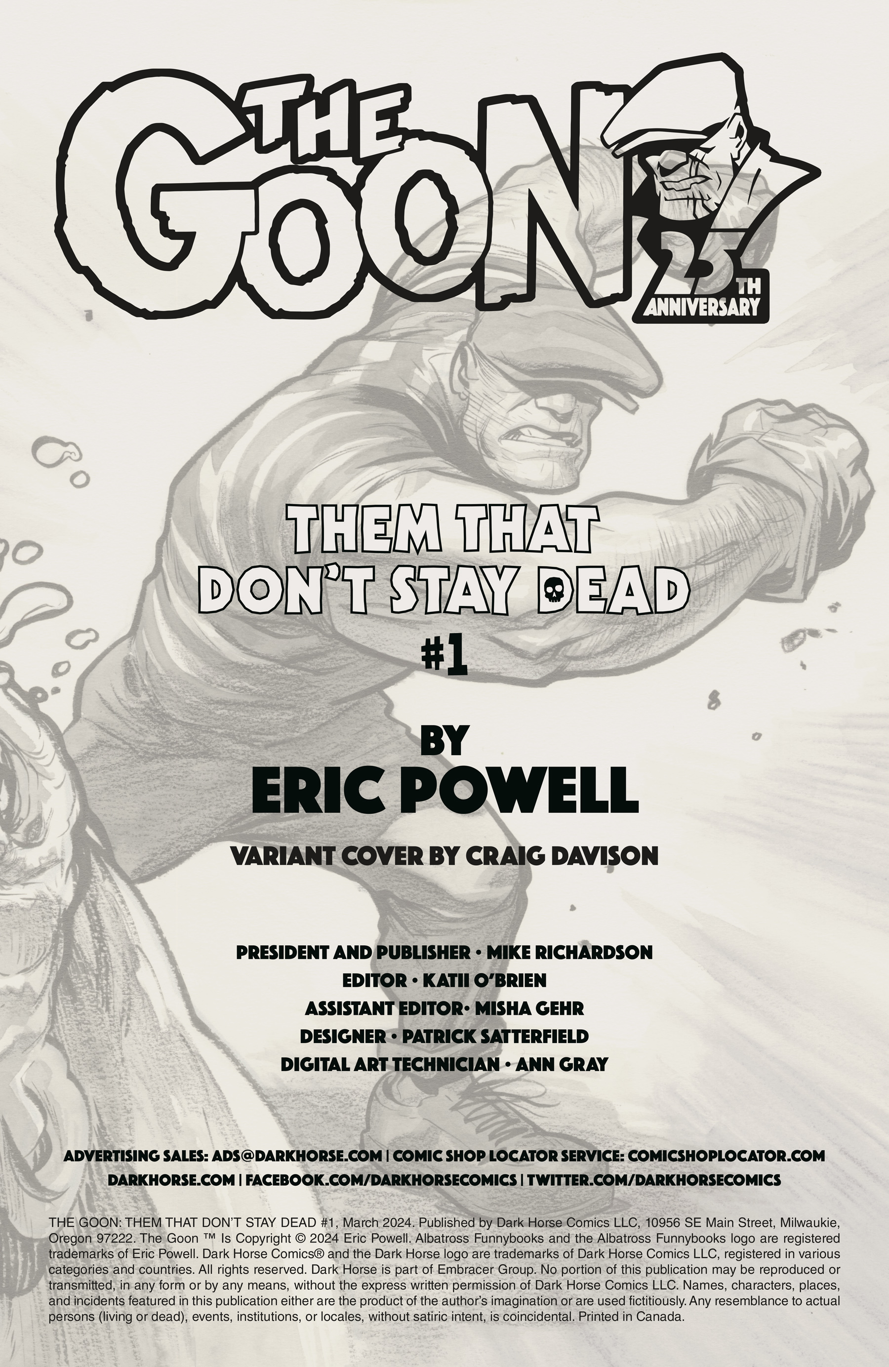 The Goon: Them That Don't Stay Dead (2024-): Chapter 1 - Page 2