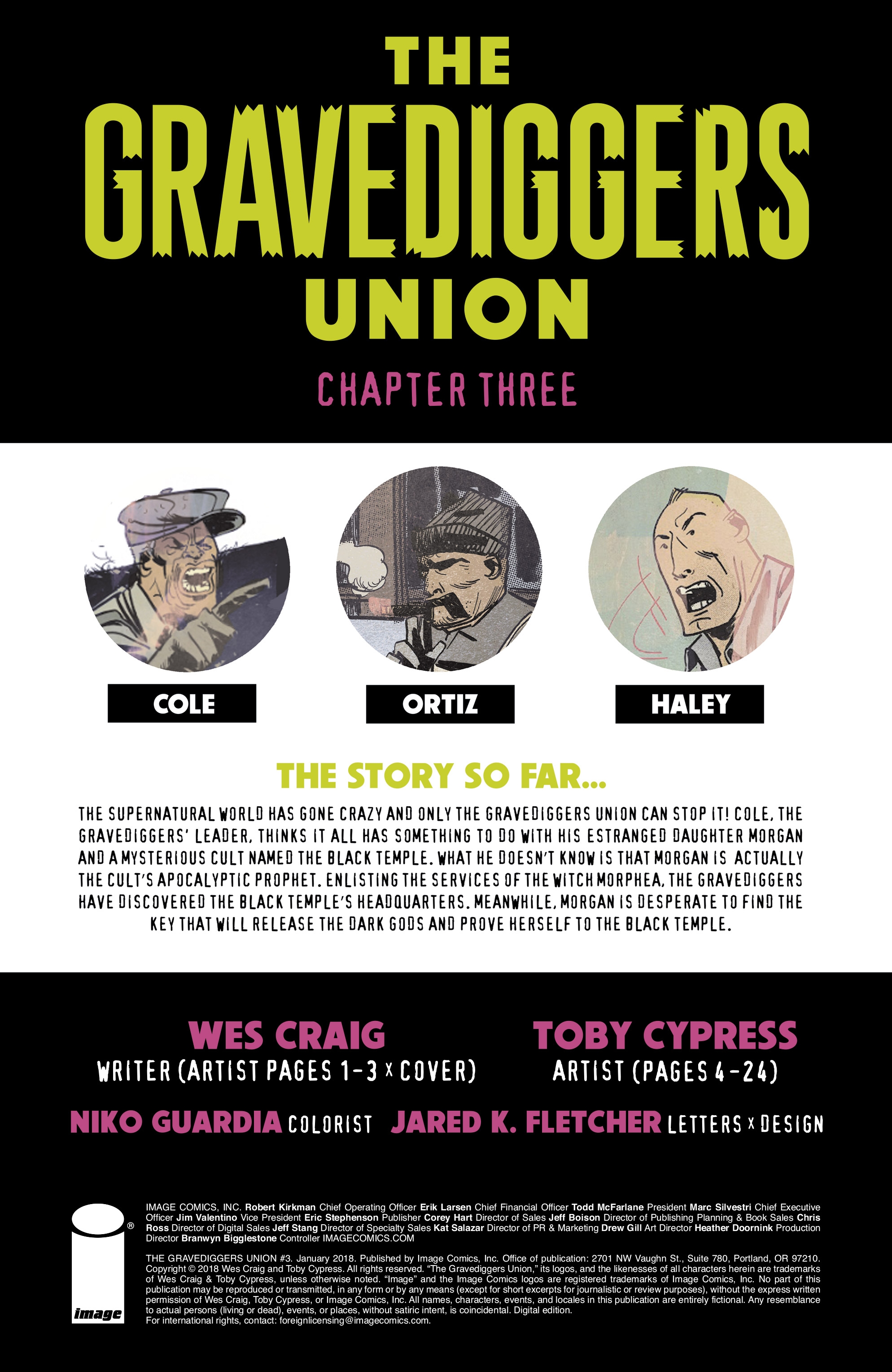 The Gravediggers Union (2017): Chapter 3 - Page 2