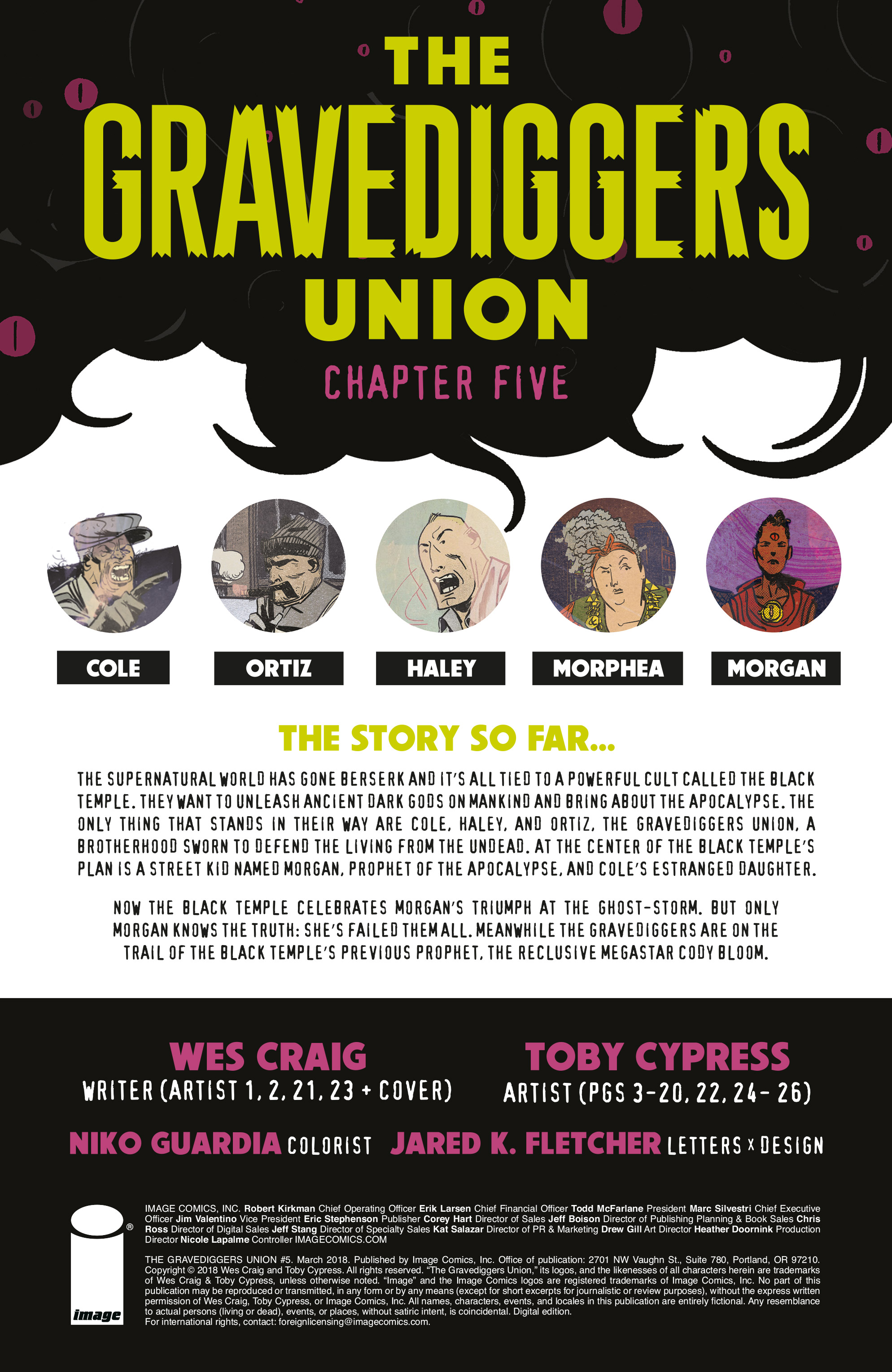 The Gravediggers Union (2017): Chapter 5 - Page 2
