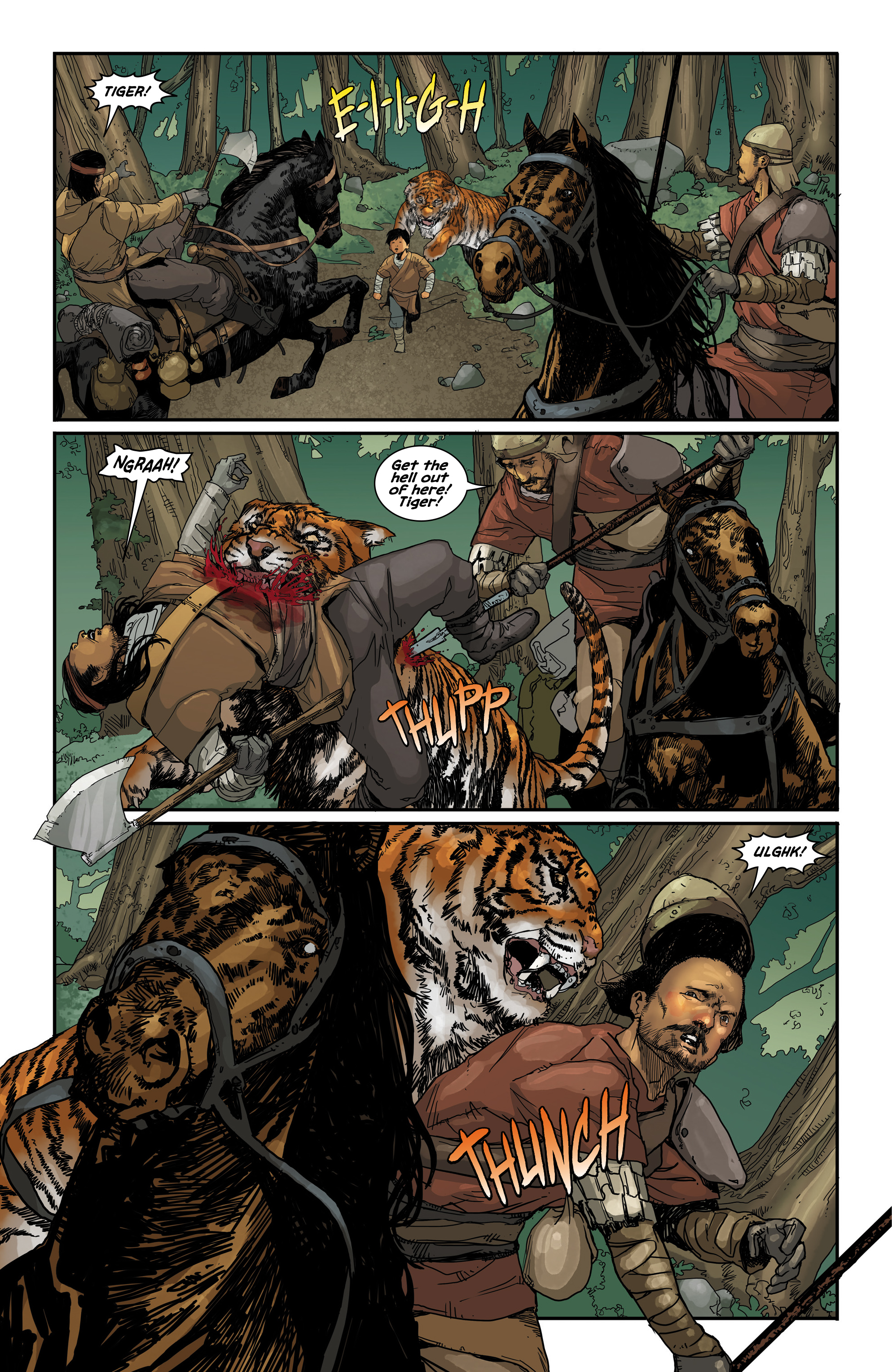 The Great Wall: Last Survivor (2017): Chapter 1 - Page 12