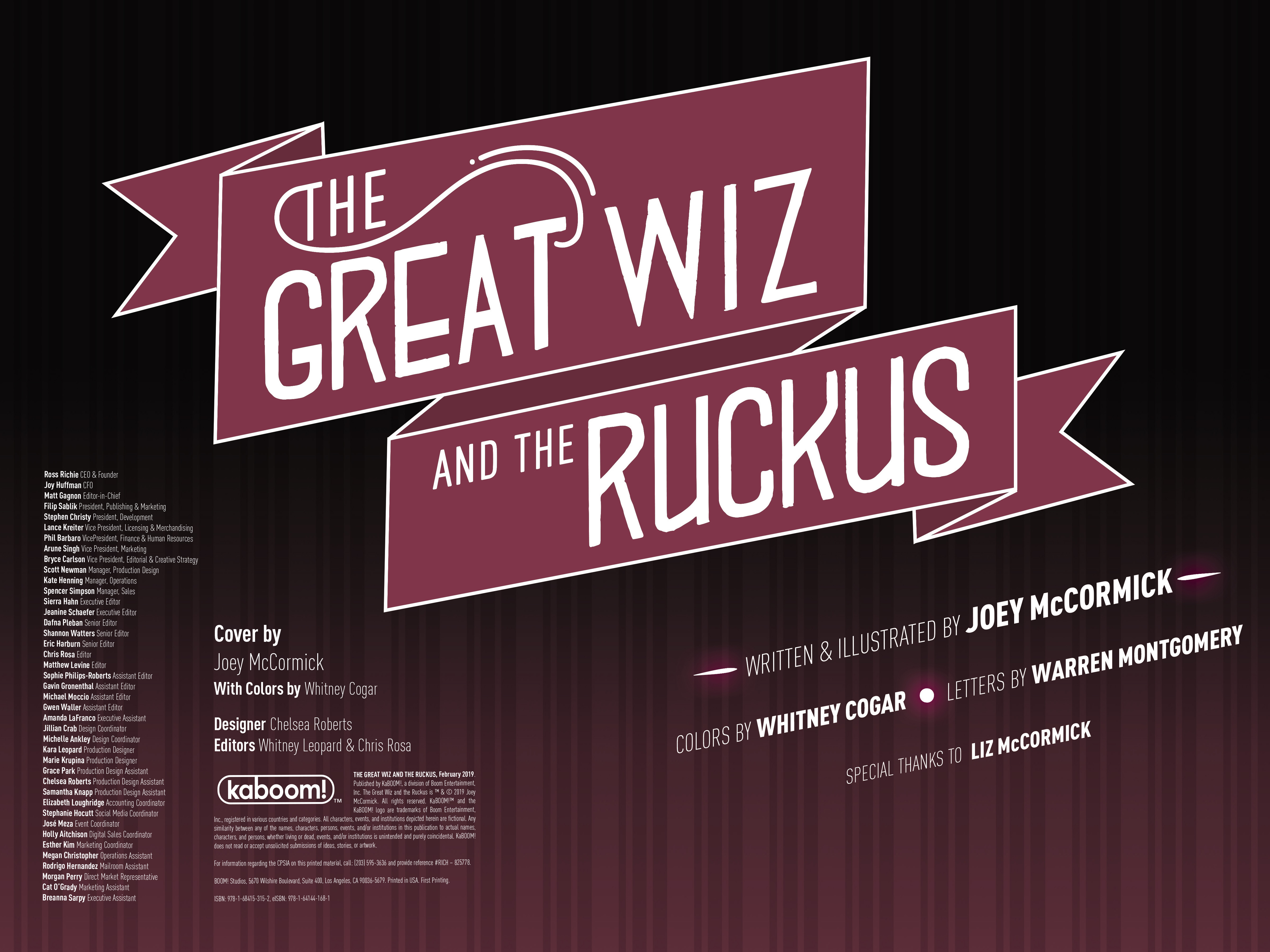 The Great Wiz and the Ruckus (2019): Chapter 1 - Page 4