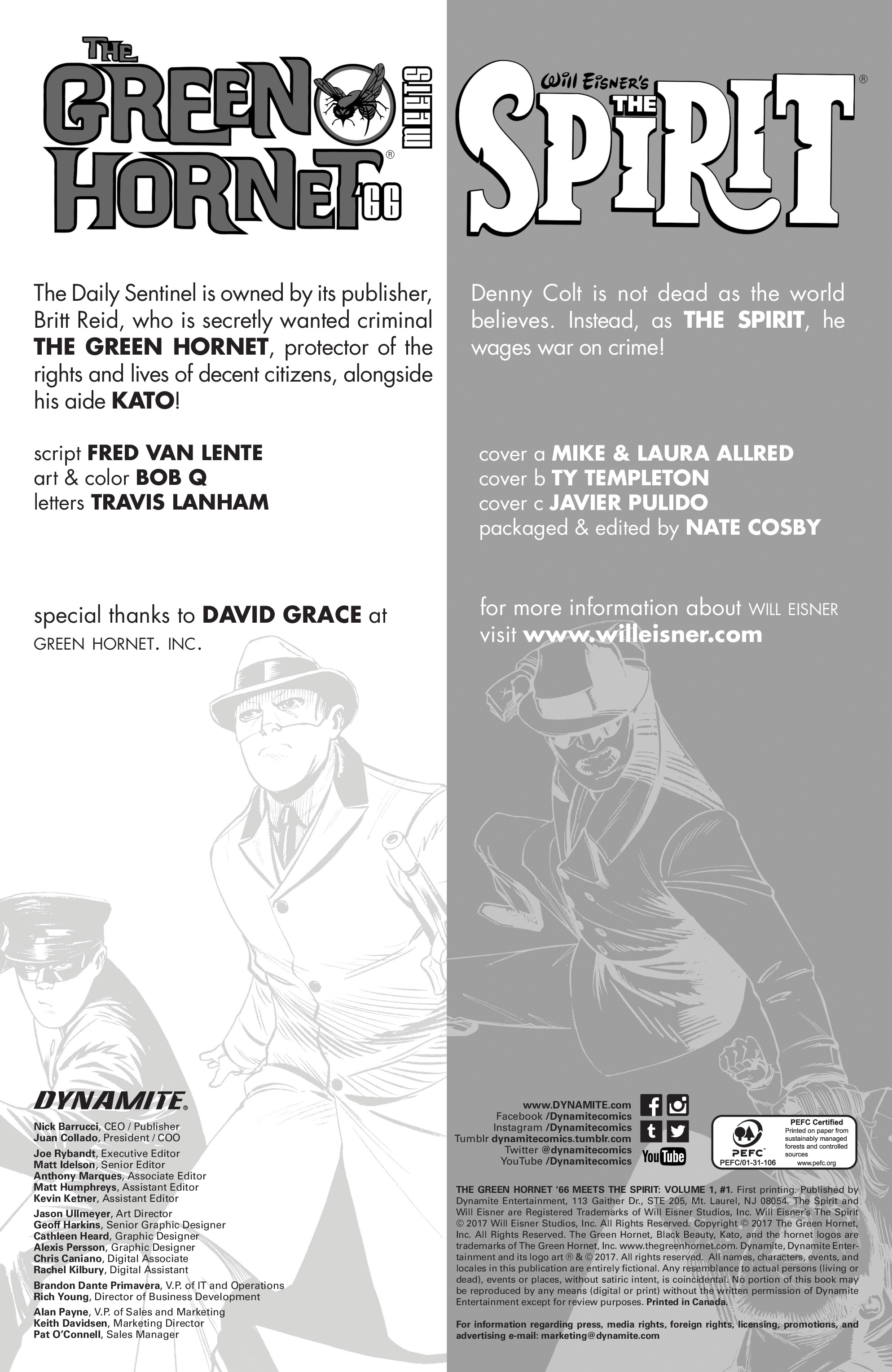 The Green Hornet '66 Meets The Spirit (2017): Chapter 1 - Page 4