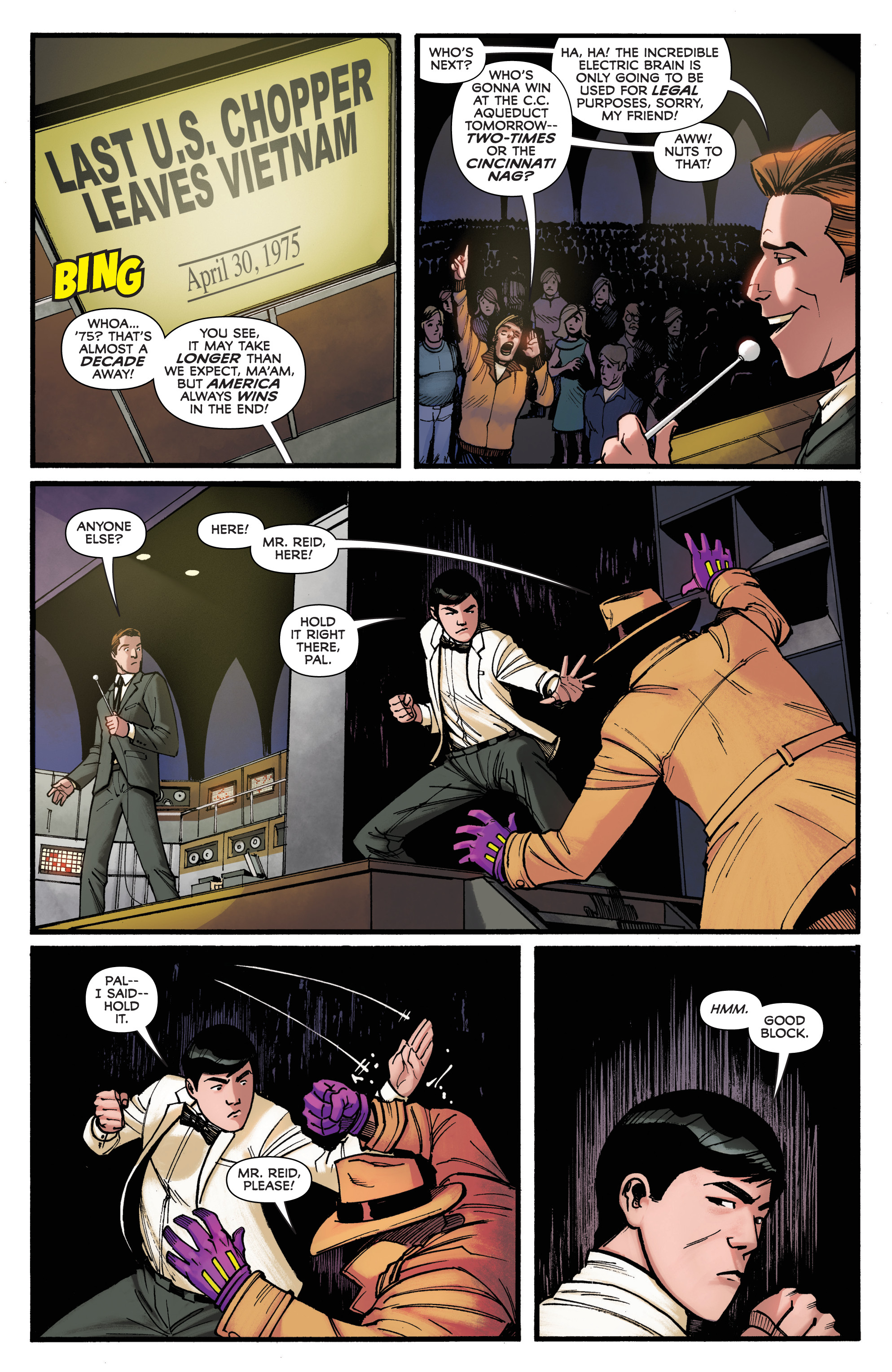 The Green Hornet '66 Meets The Spirit (2017): Chapter 1 - Page 8
