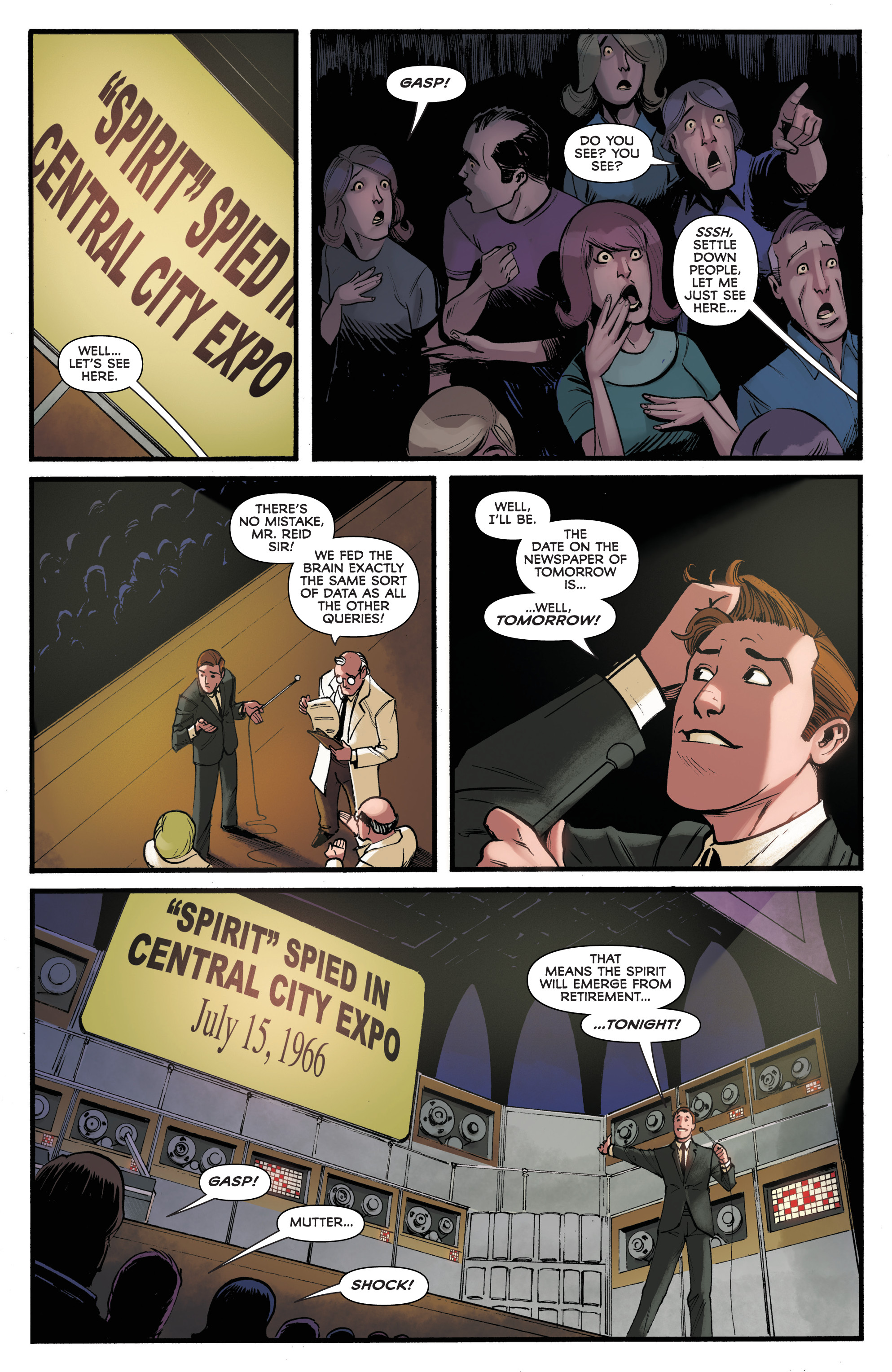 The Green Hornet '66 Meets The Spirit (2017): Chapter 1 - Page 11