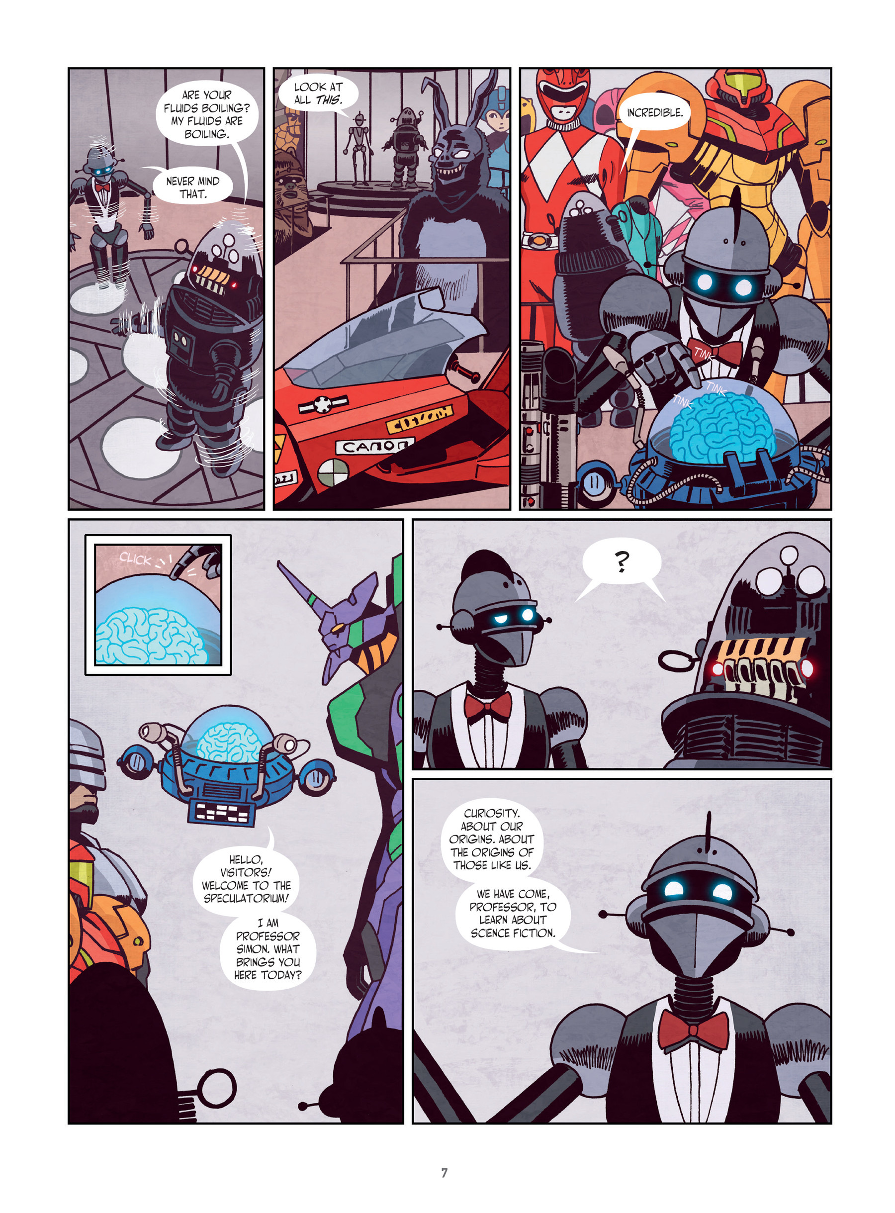 The History of Science Fiction: A Graphic Novel Adventure (2021): Chapter 1 - Page 8