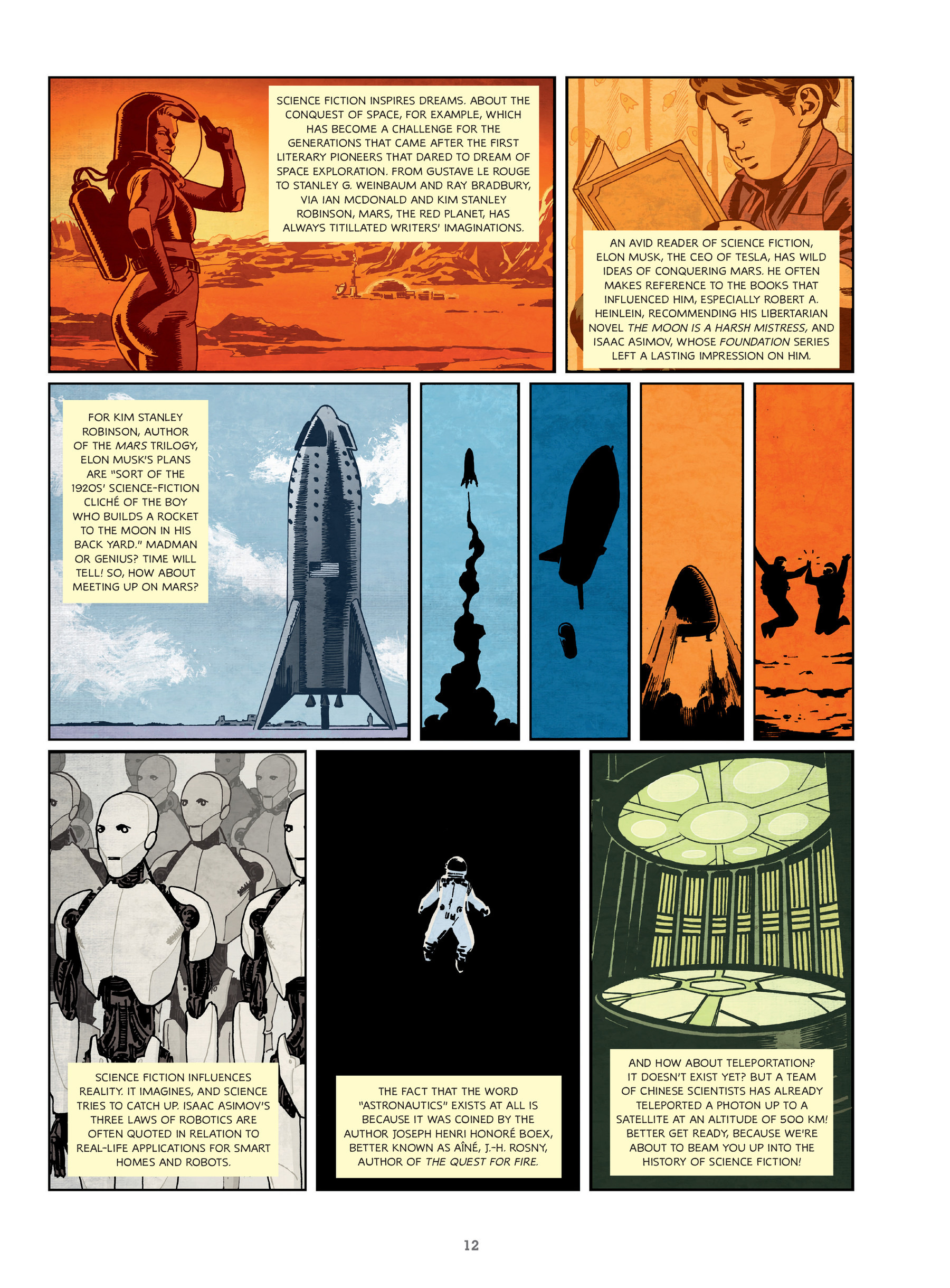 The History of Science Fiction: A Graphic Novel Adventure (2021): Chapter 1 - Page 13