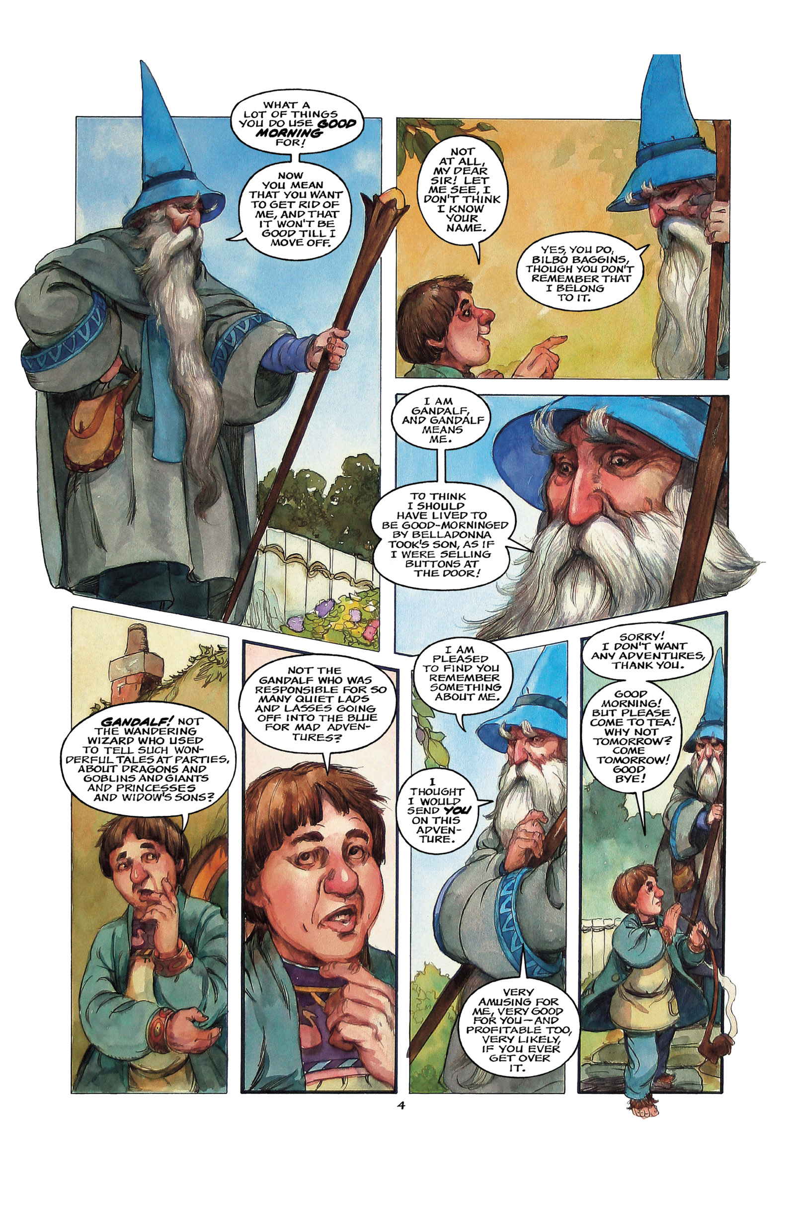 The Hobbit: A Graphic Novel (2024): Chapter GN - Page 10