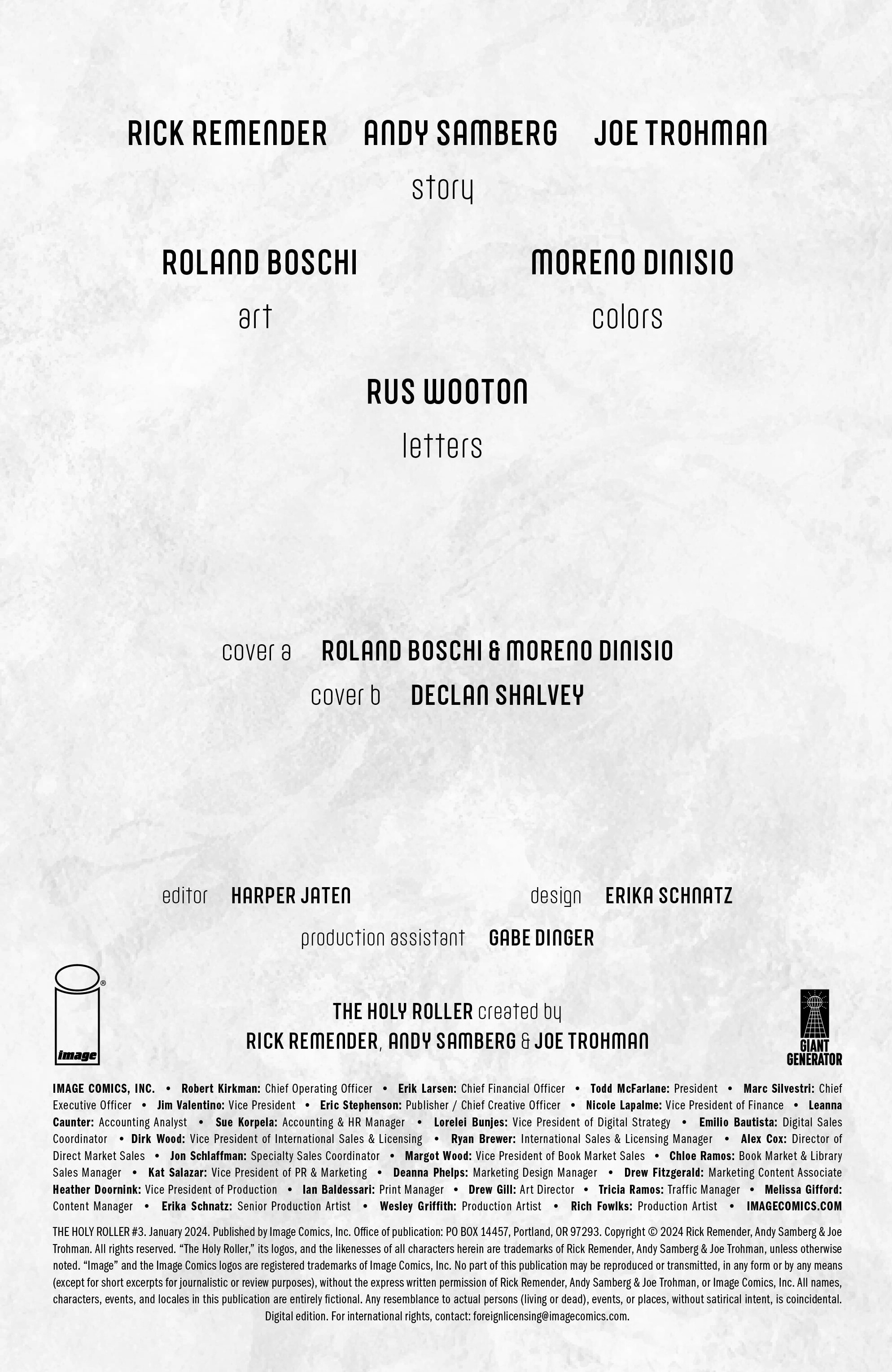 The Holy Roller (2023-): Chapter 3 - Page 2