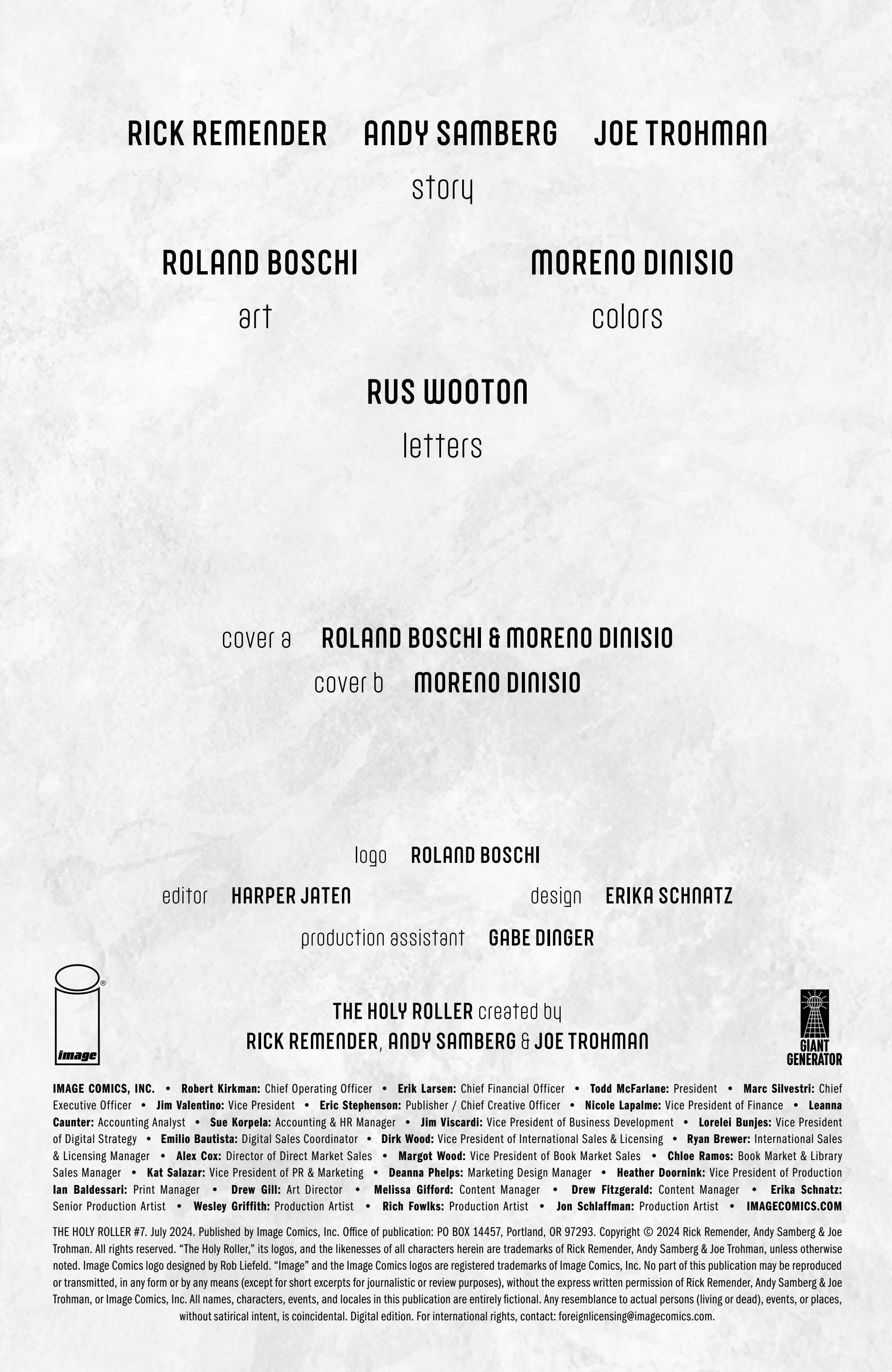The Holy Roller (2023-): Chapter 7 - Page 2