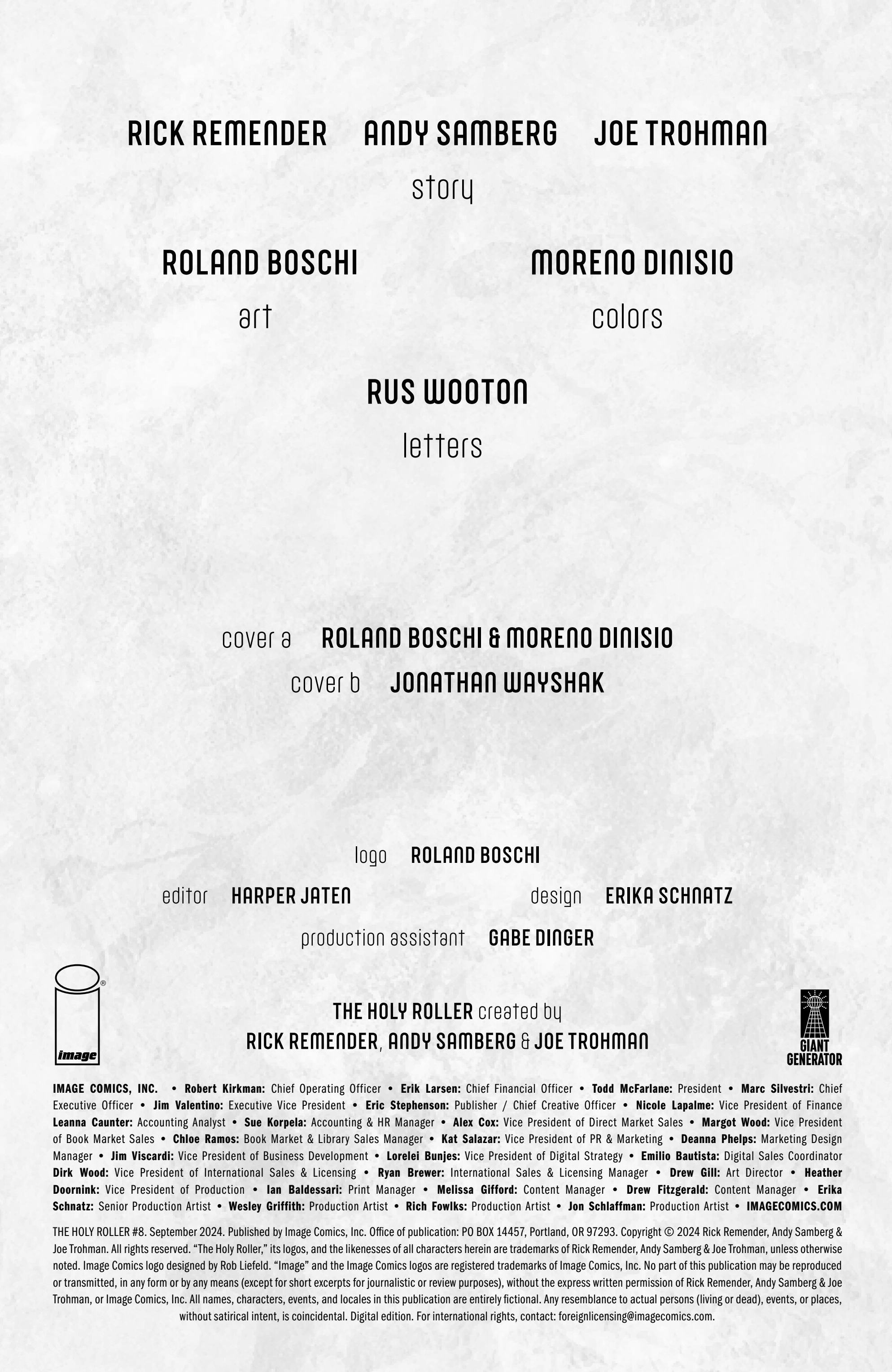 The Holy Roller (2023-): Chapter 8 - Page 2