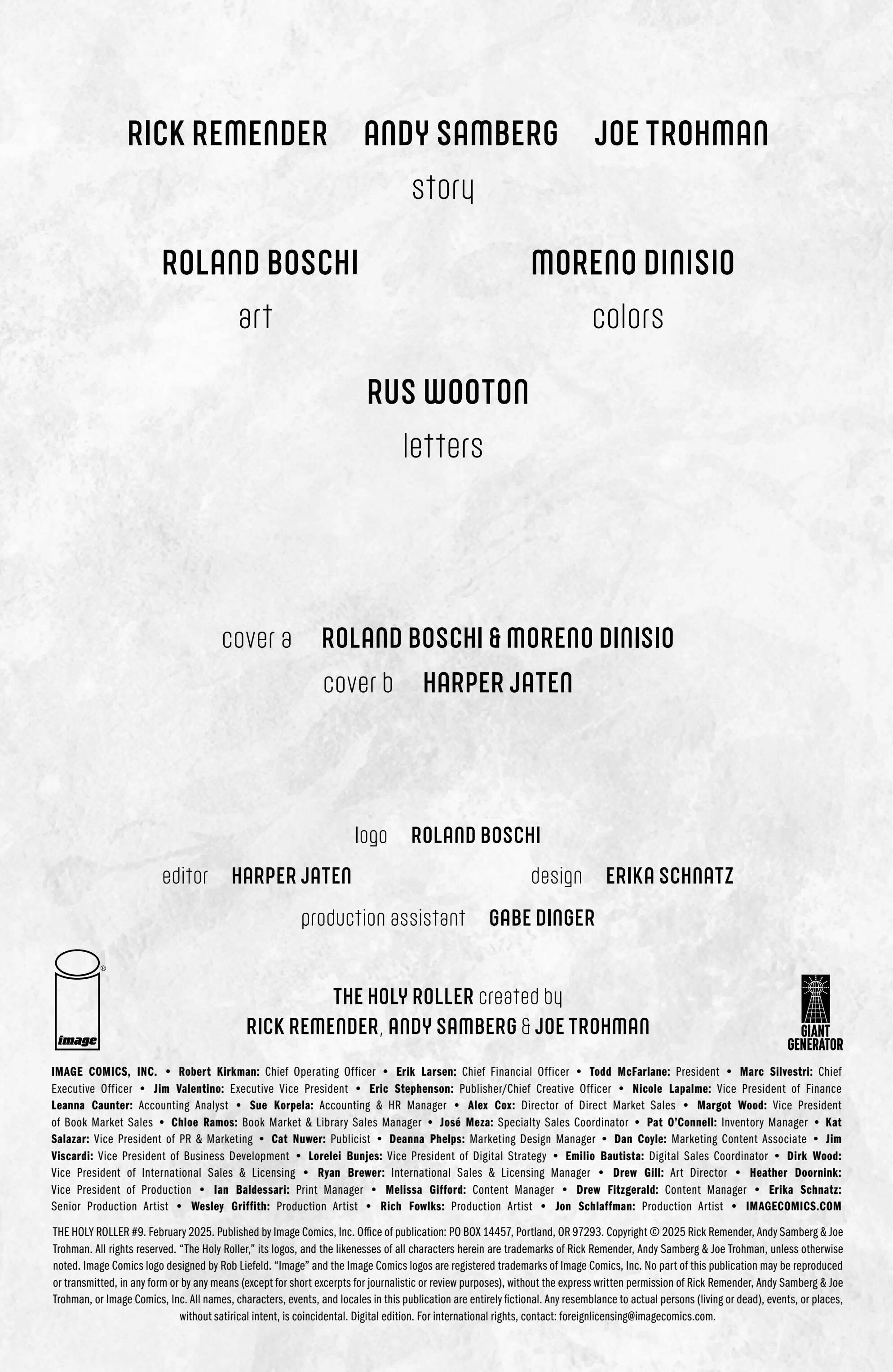 The Holy Roller (2023-): Chapter 9 - Page 2