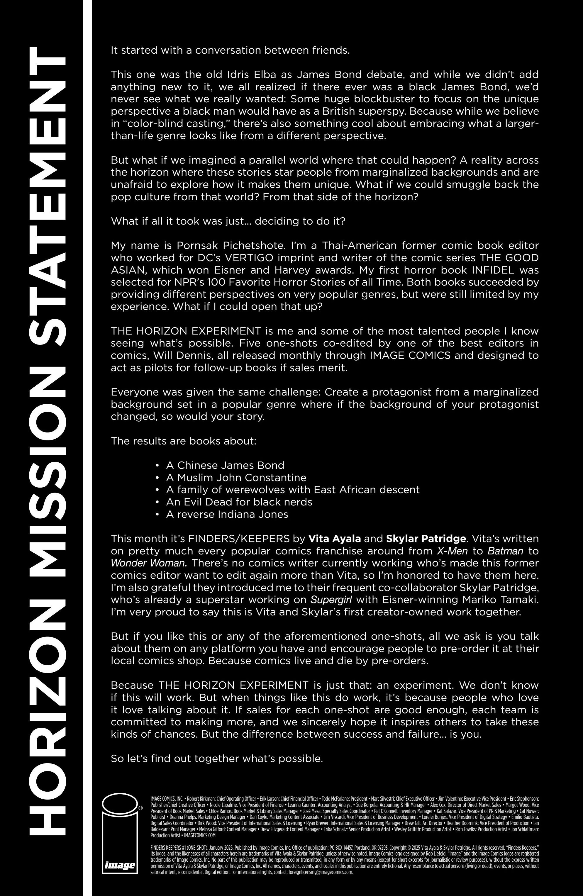 The Horizon Experiment: Finders / Keepers (2025-): Chapter 1 - Page 2