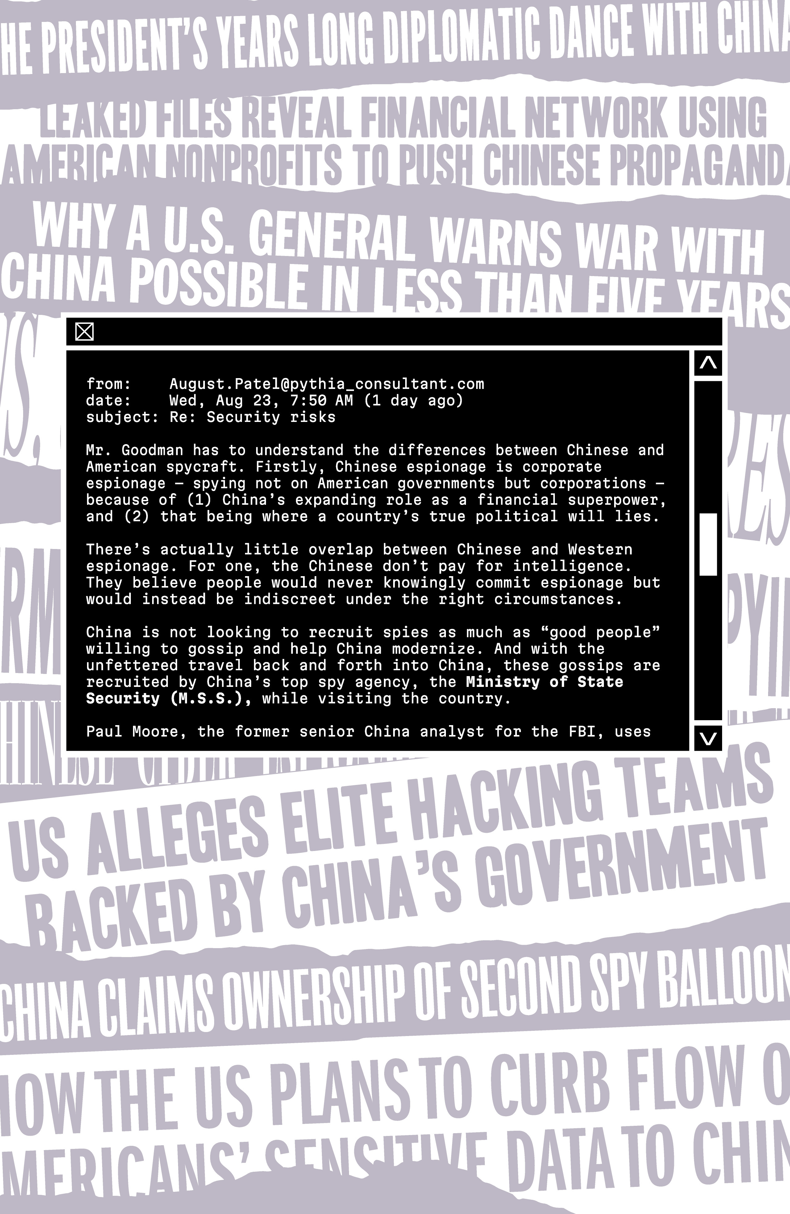 The Horizon Experiment: The Manchurian (2024-): Chapter 1 - Page 5