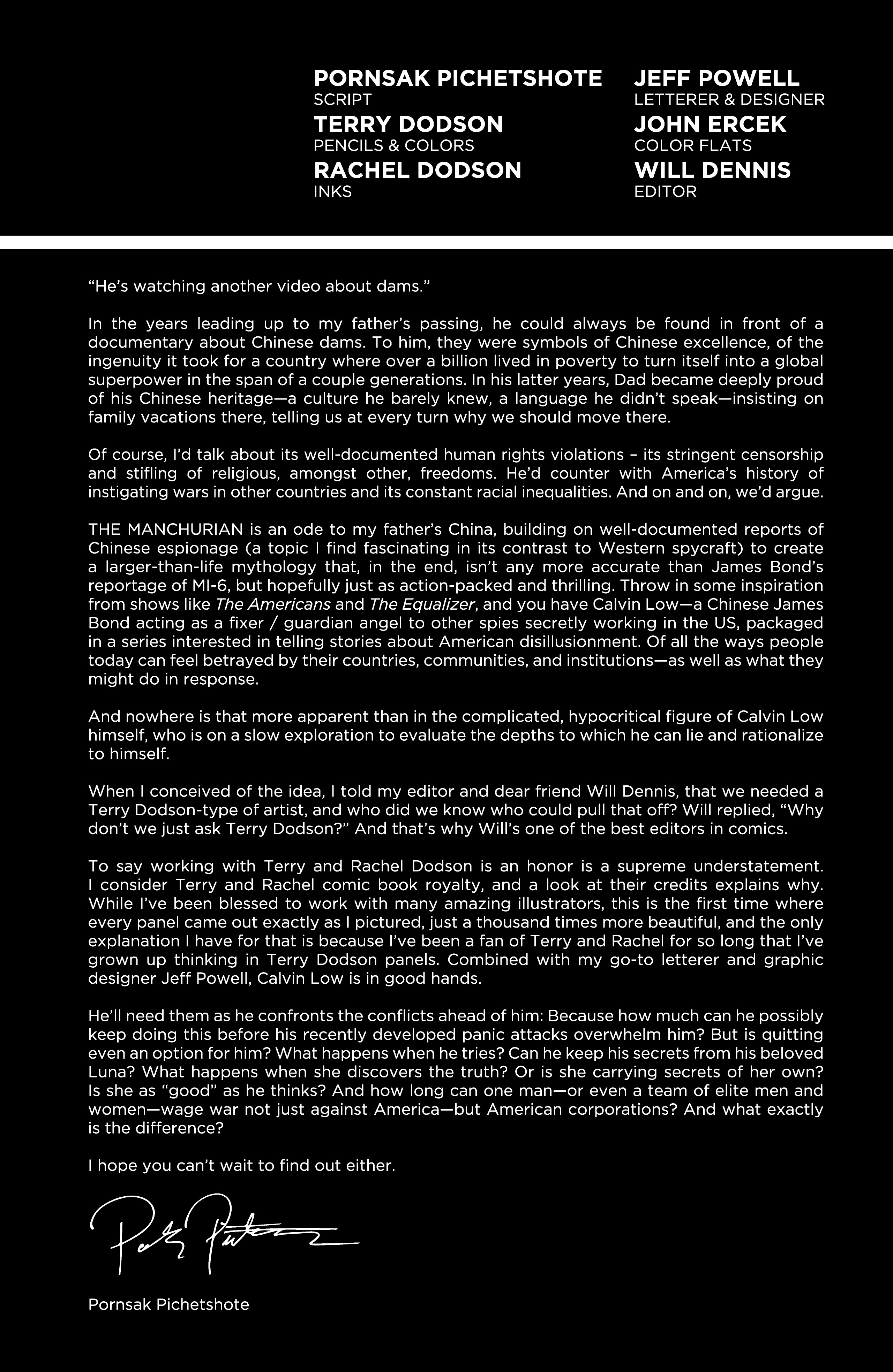 The Horizon Experiment: The Manchurian (2024-): Chapter 1 - Page 29