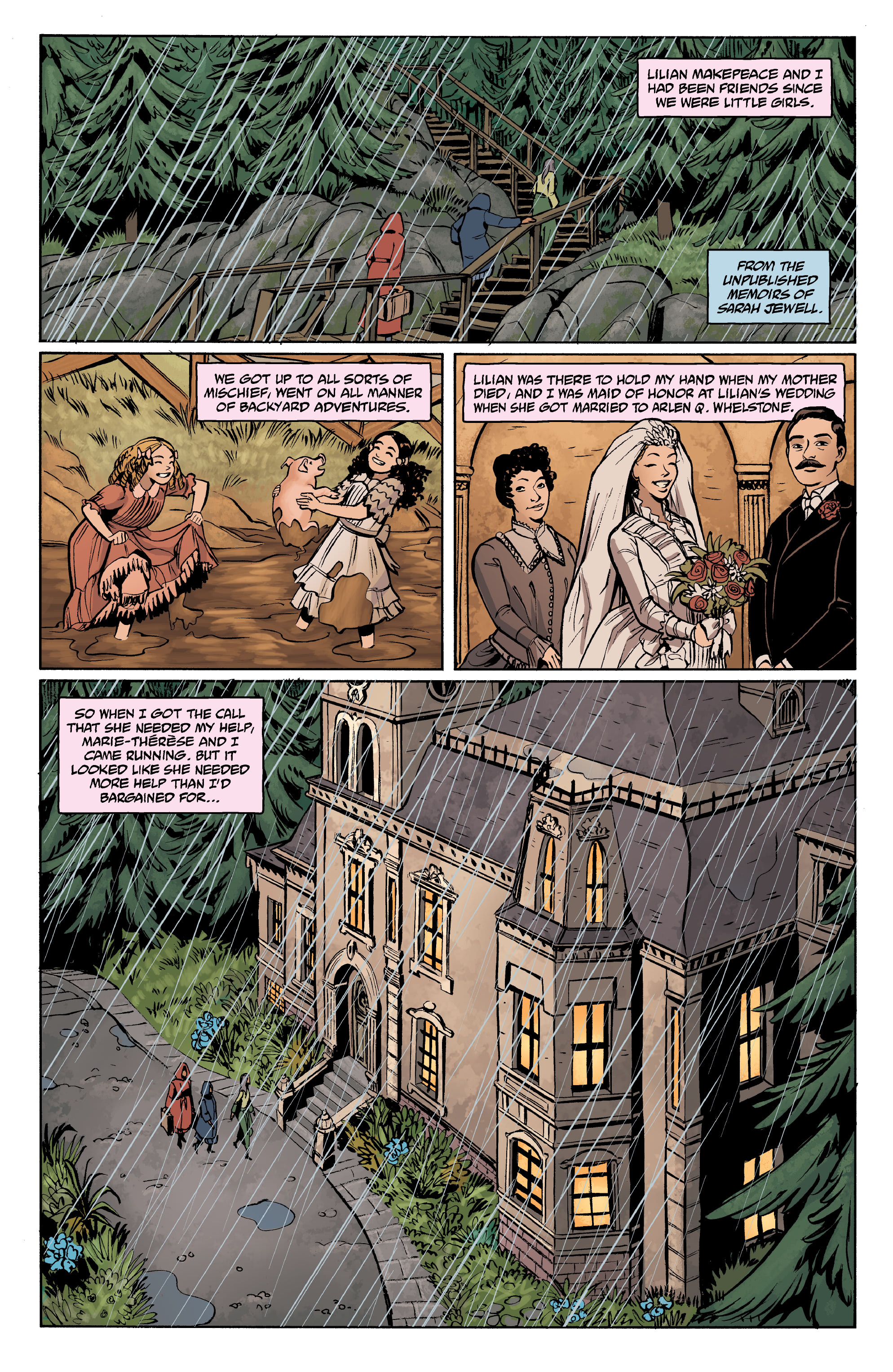 The House of Lost Horizons: A Sarah Jewell Mystery (2021-): Chapter 1 - Page 5