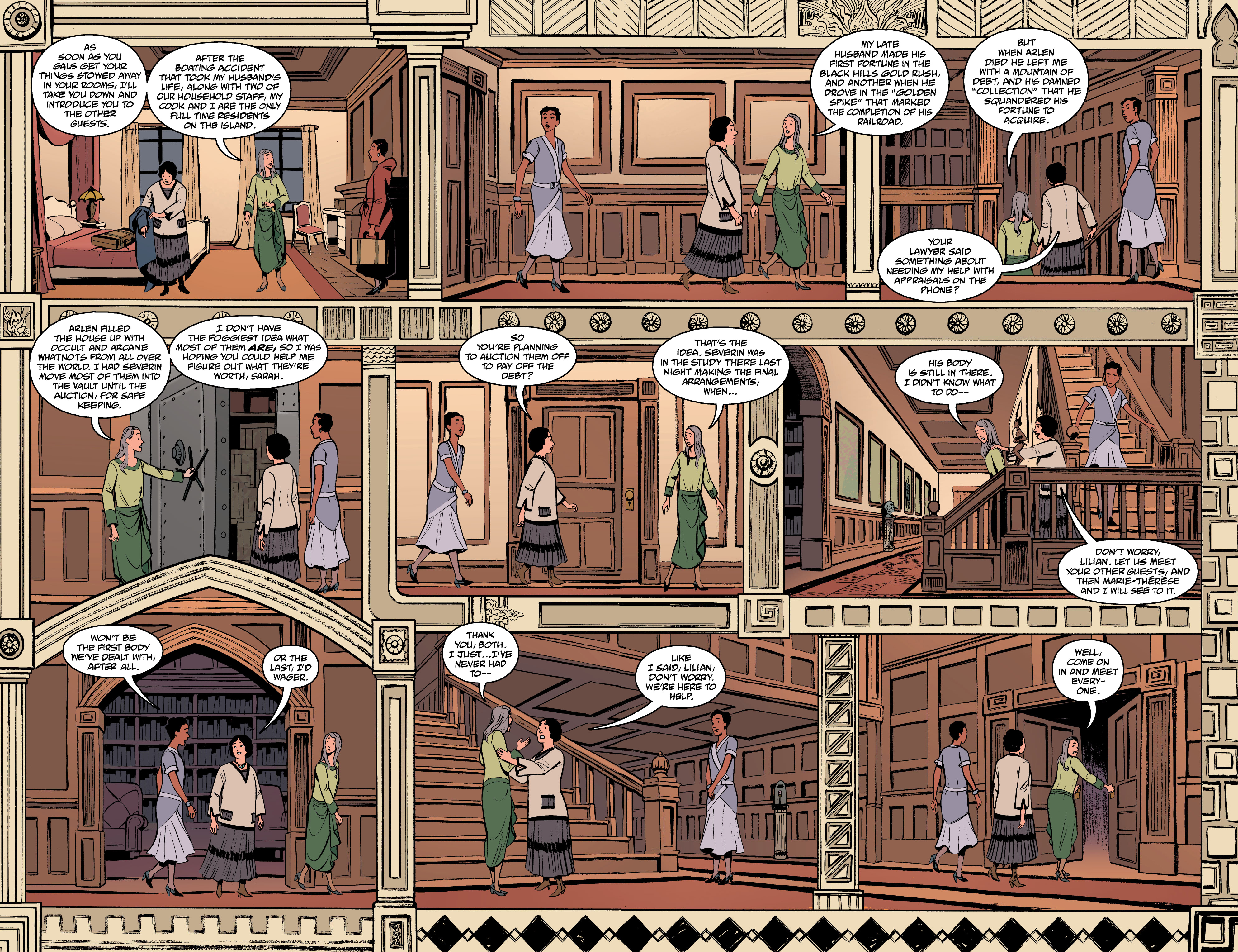 The House of Lost Horizons: A Sarah Jewell Mystery (2021-): Chapter 1 - Page 6