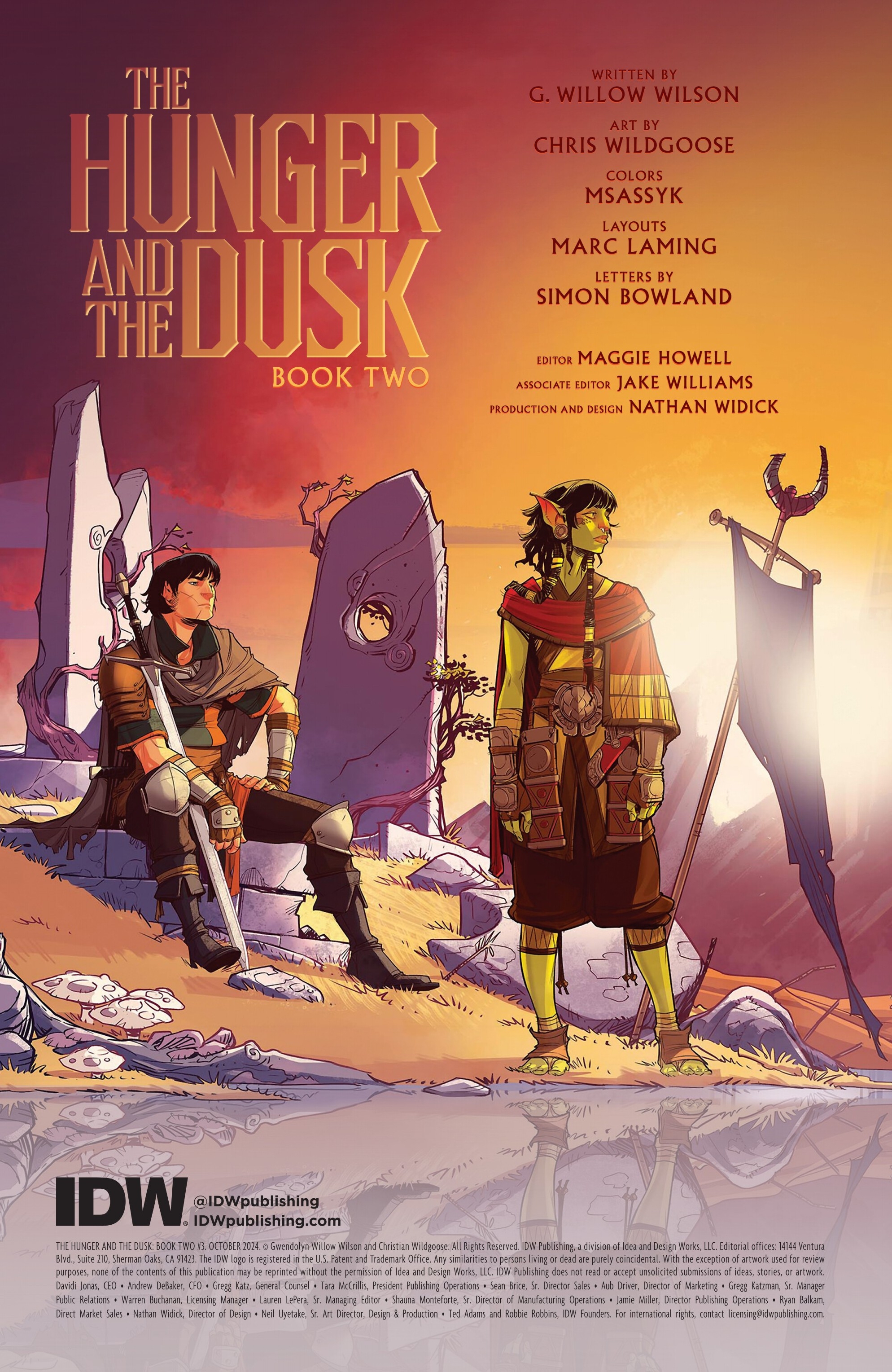 The Hunger and the Dusk: Book Two (2024-): Chapter 3 - Page 2