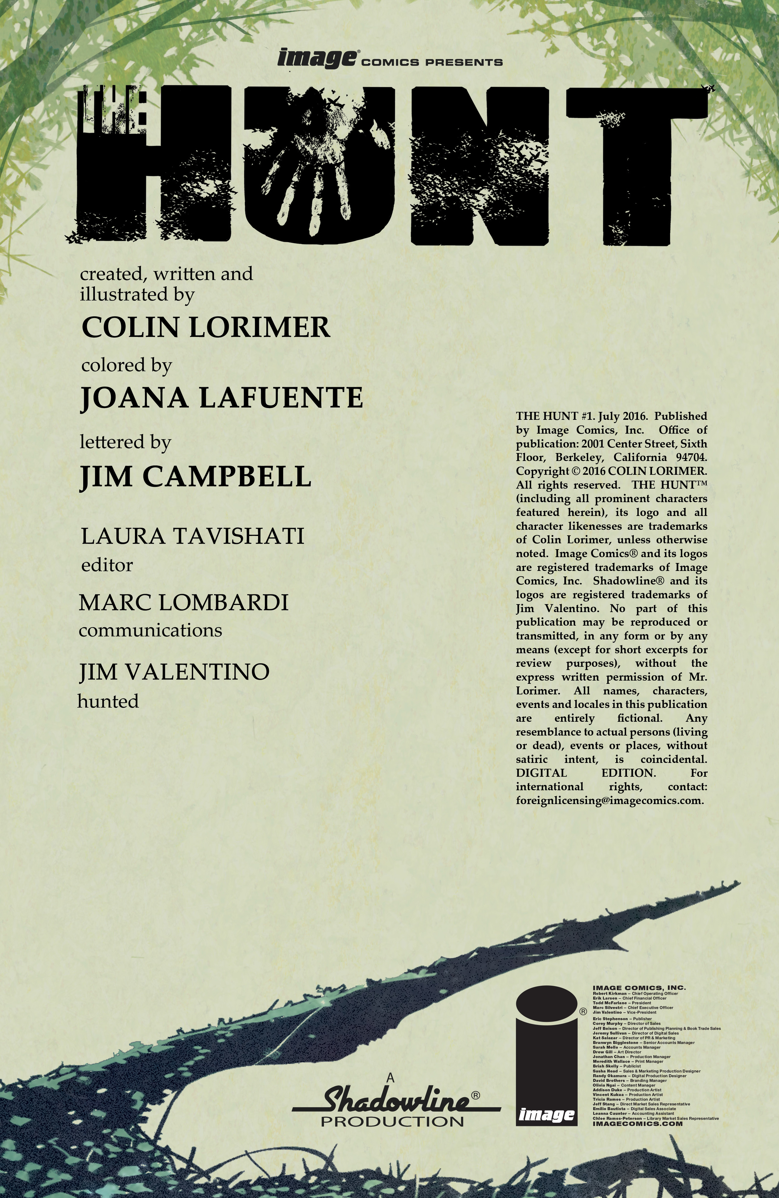 The Hunt (2016): Chapter 1 - Page 2