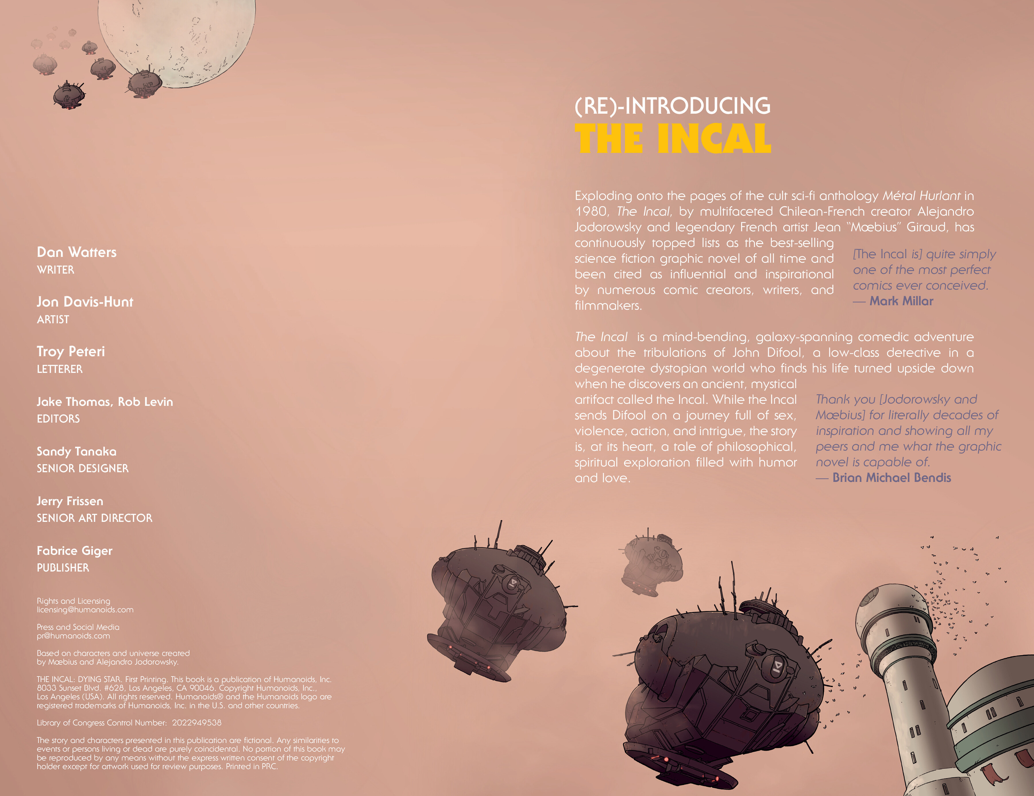 The Incal: Dying Star (2023): Chapter 1 - Page 3