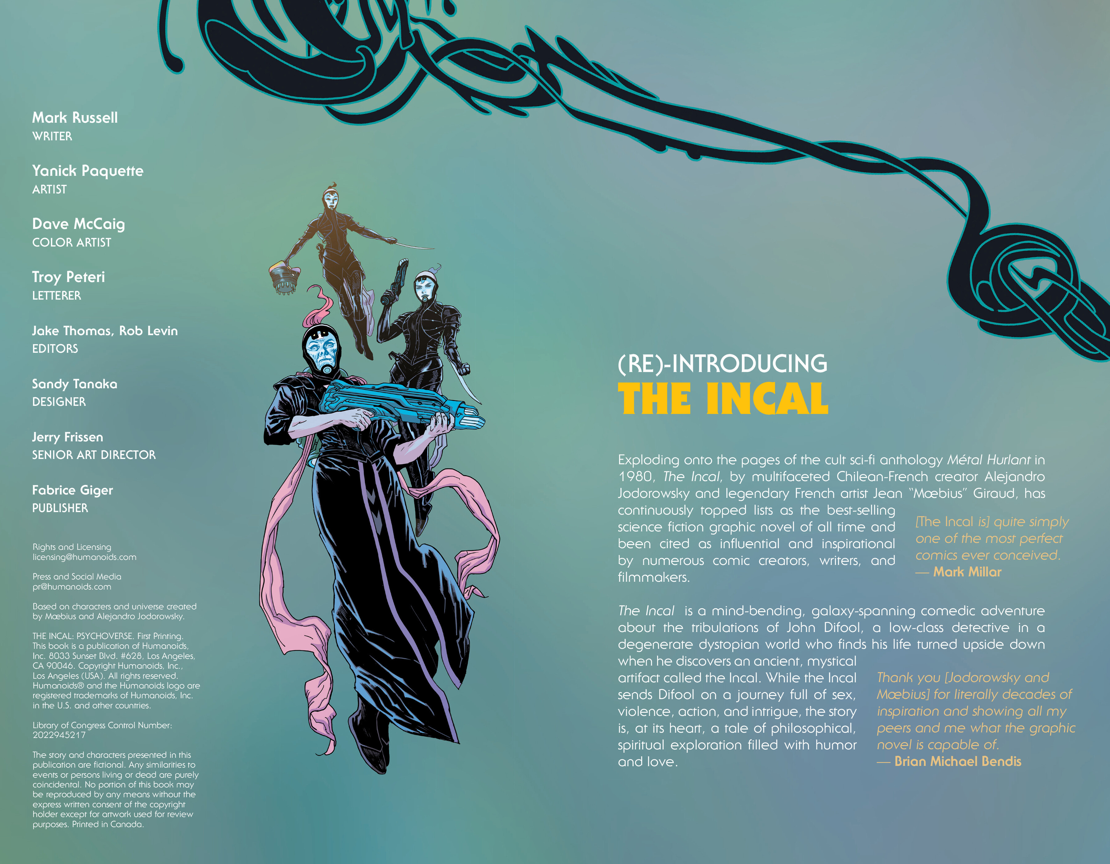 The Incal: Psychoverse (2022): Chapter 1 - Page 3