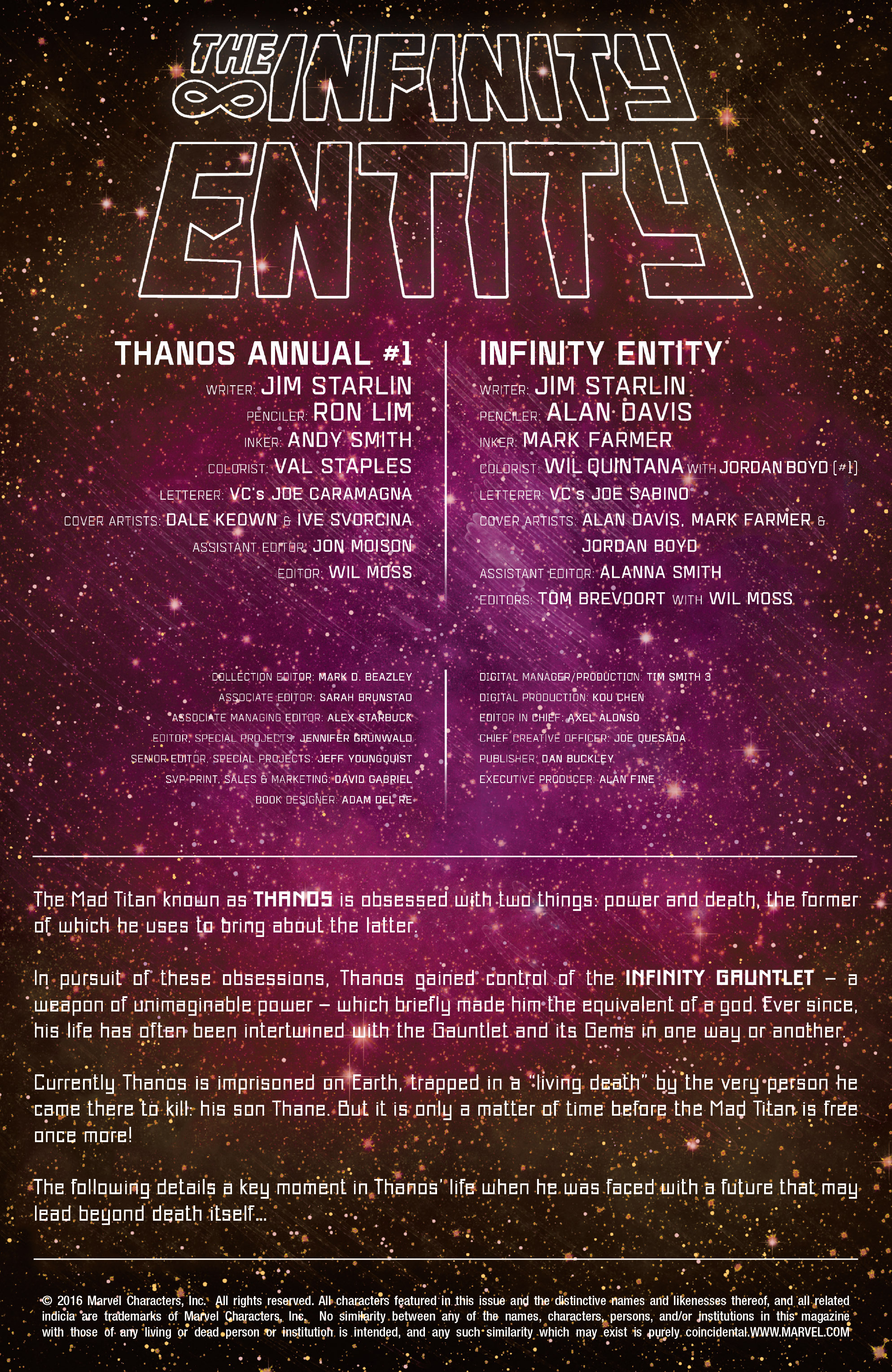 The Infinity Entity (2016): Chapter 1 - Page 2