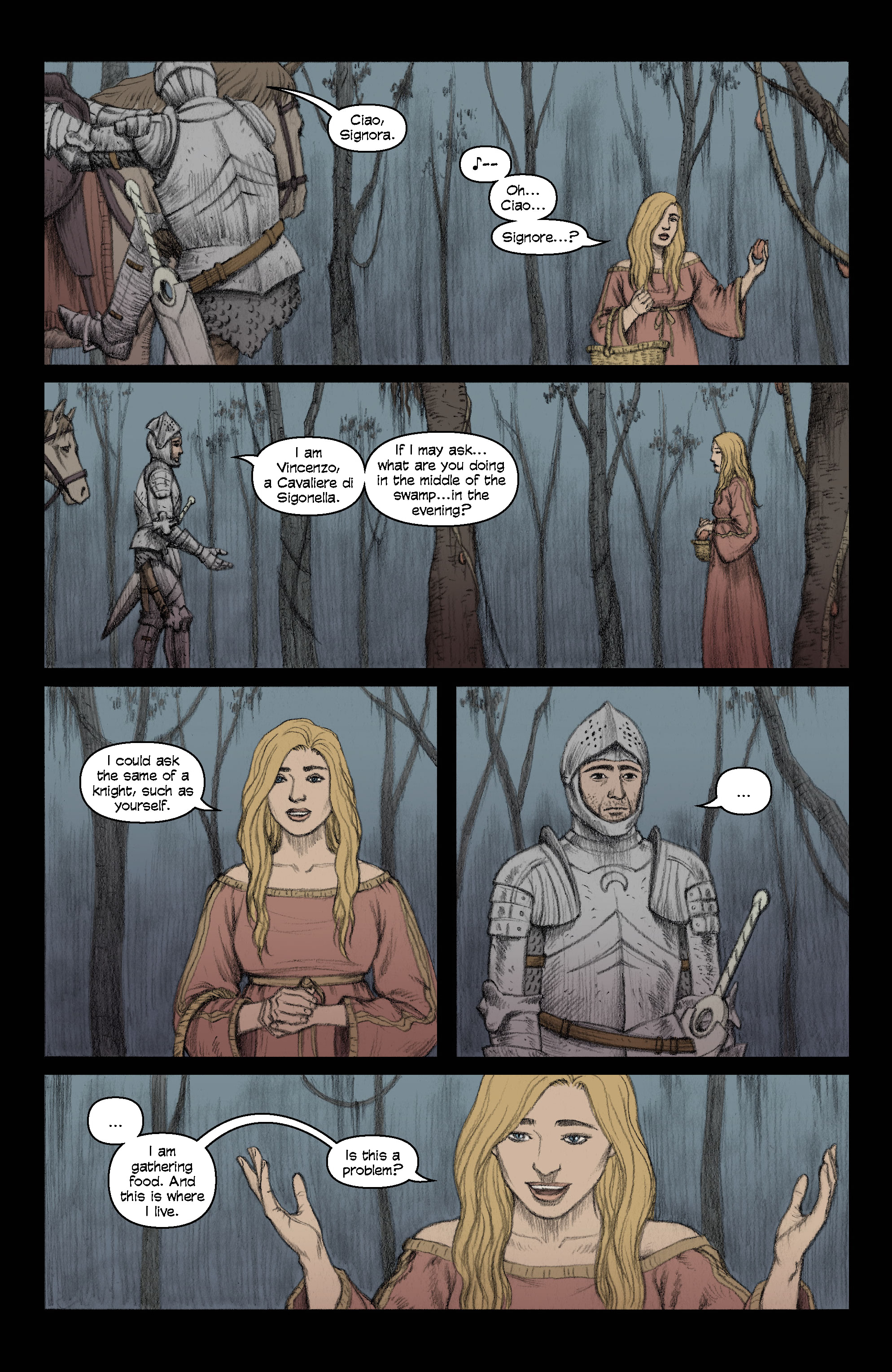The Knight and the Lady of Play (2022-): Chapter 1 - Page 6