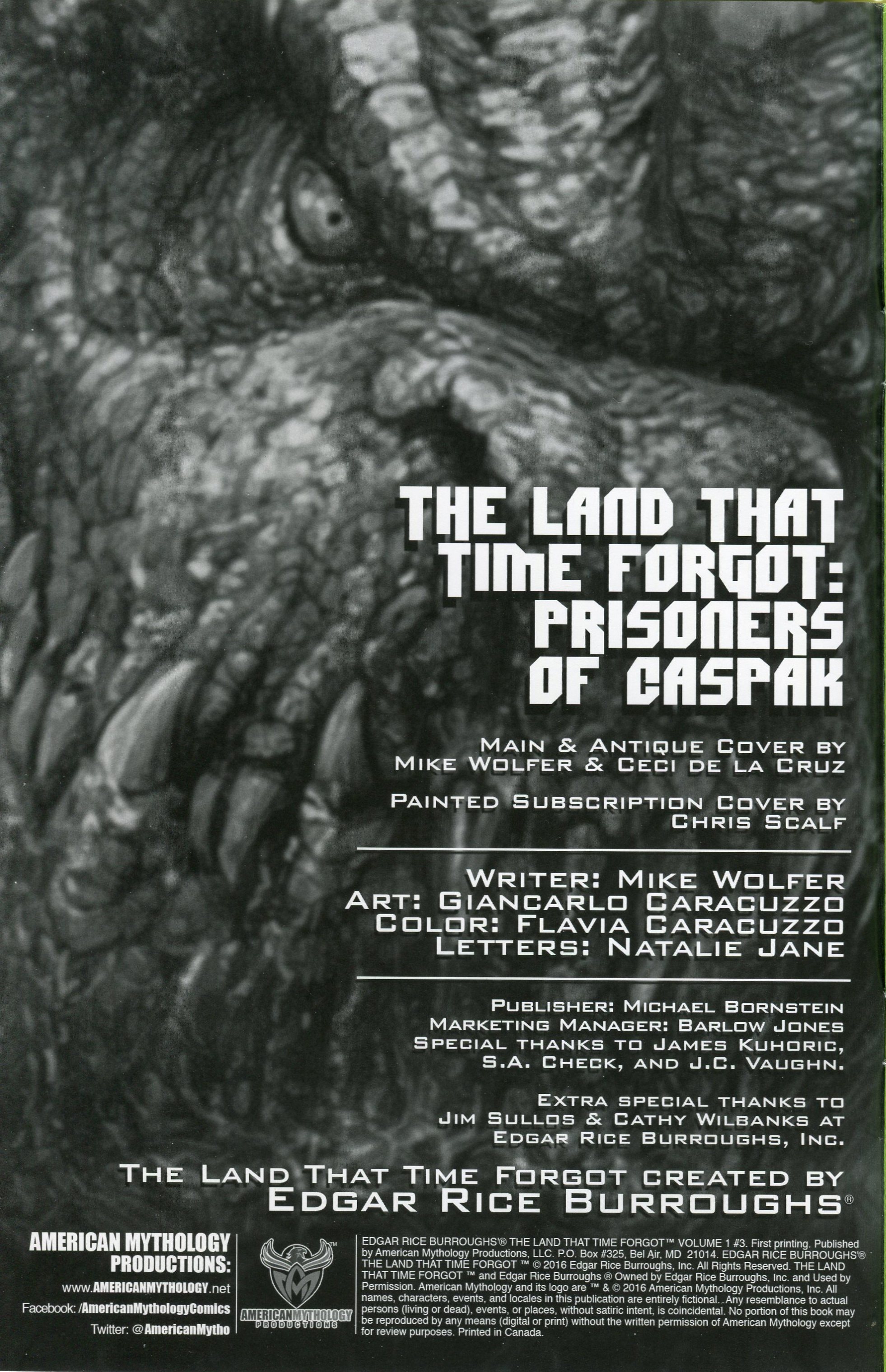 The Land that Time Forgot (2016-): Chapter 3 - Page 2