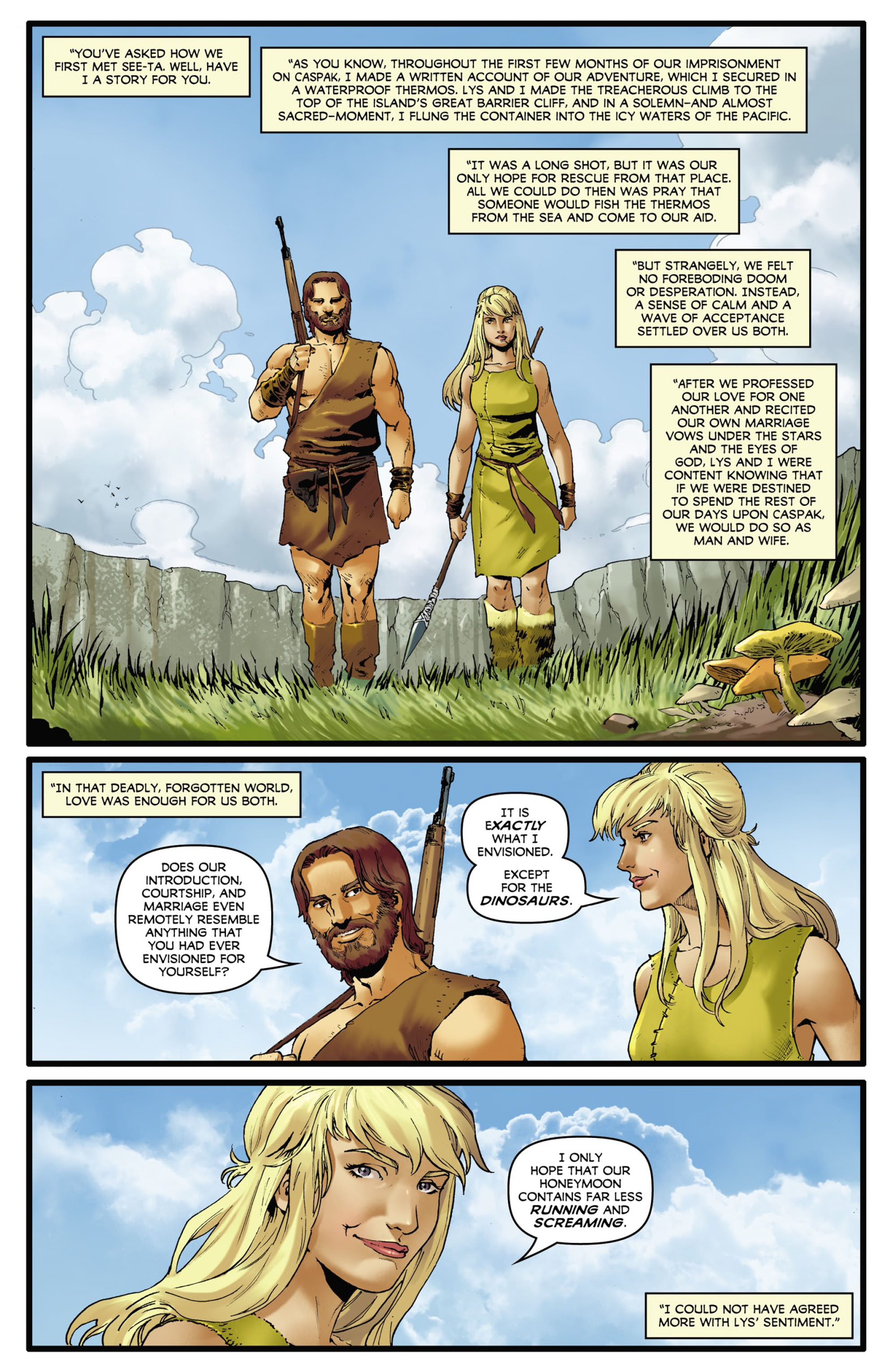 The Land That Time Forgot: Fearless (2020-): Chapter 1 - Page 4