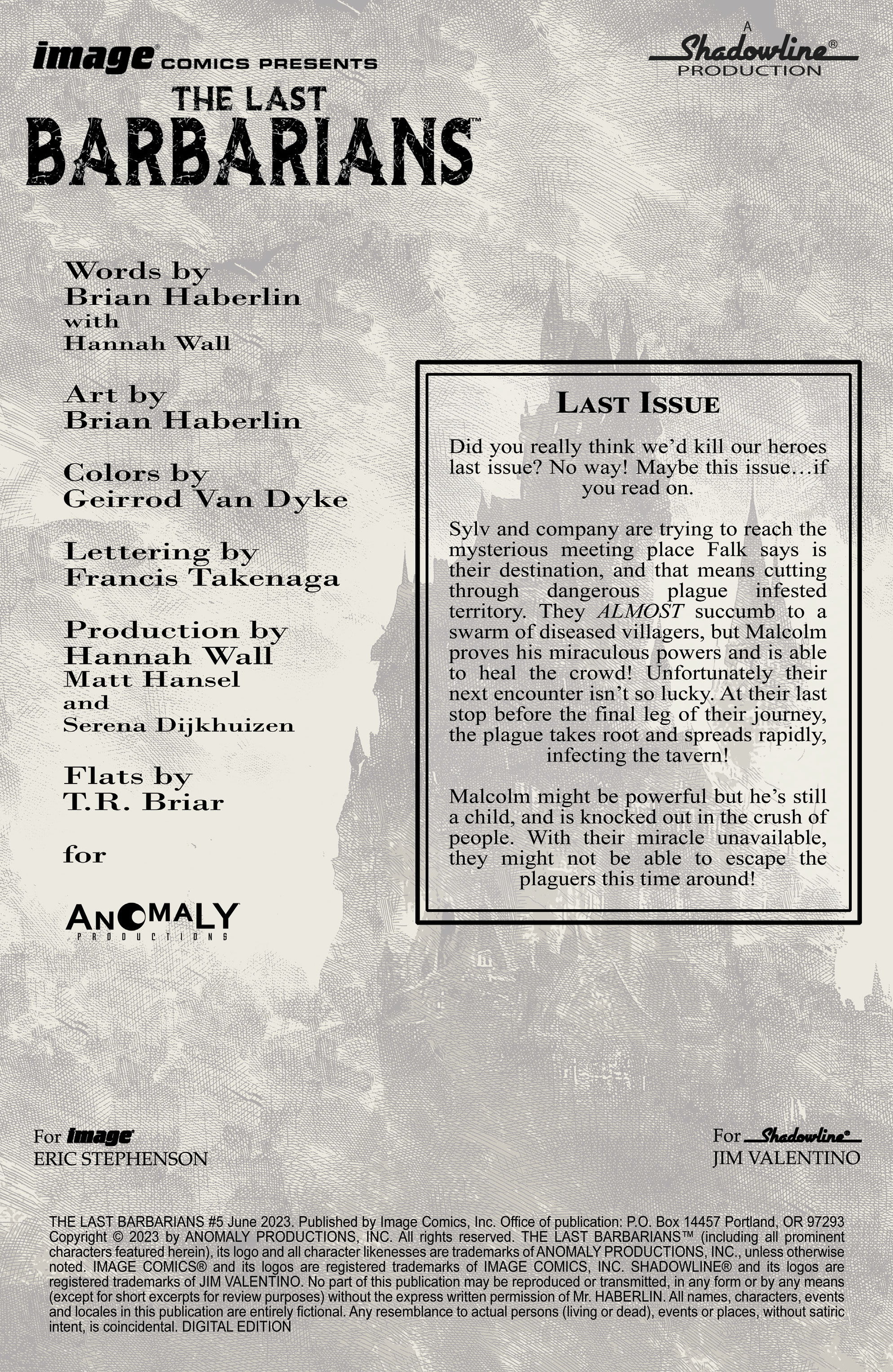 The Last Barbarians (2023-): Chapter 5 - Page 2