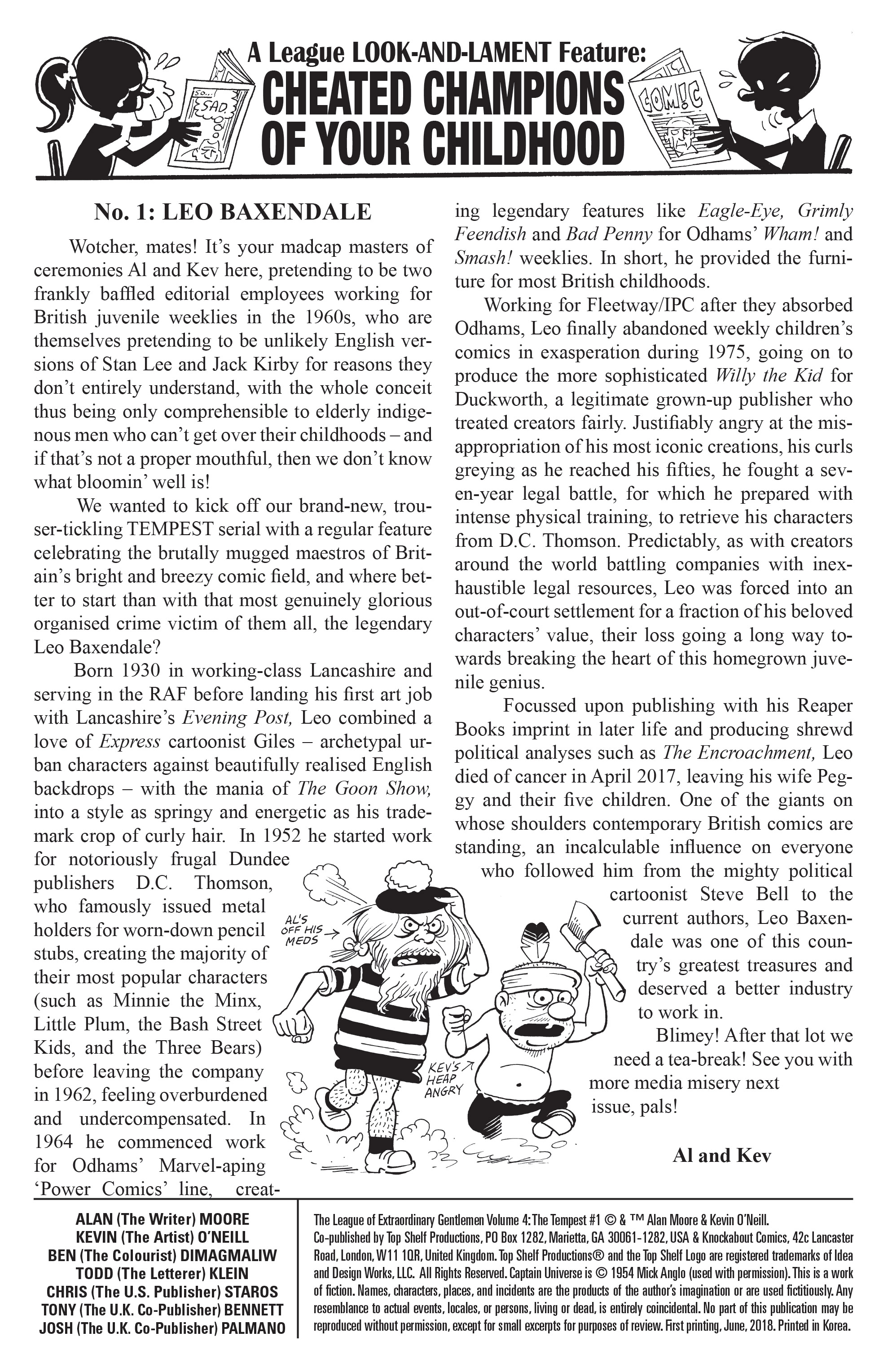 The League of Extraordinary Gentlemen: The Tempest (2018-): Chapter 1 - Page 2