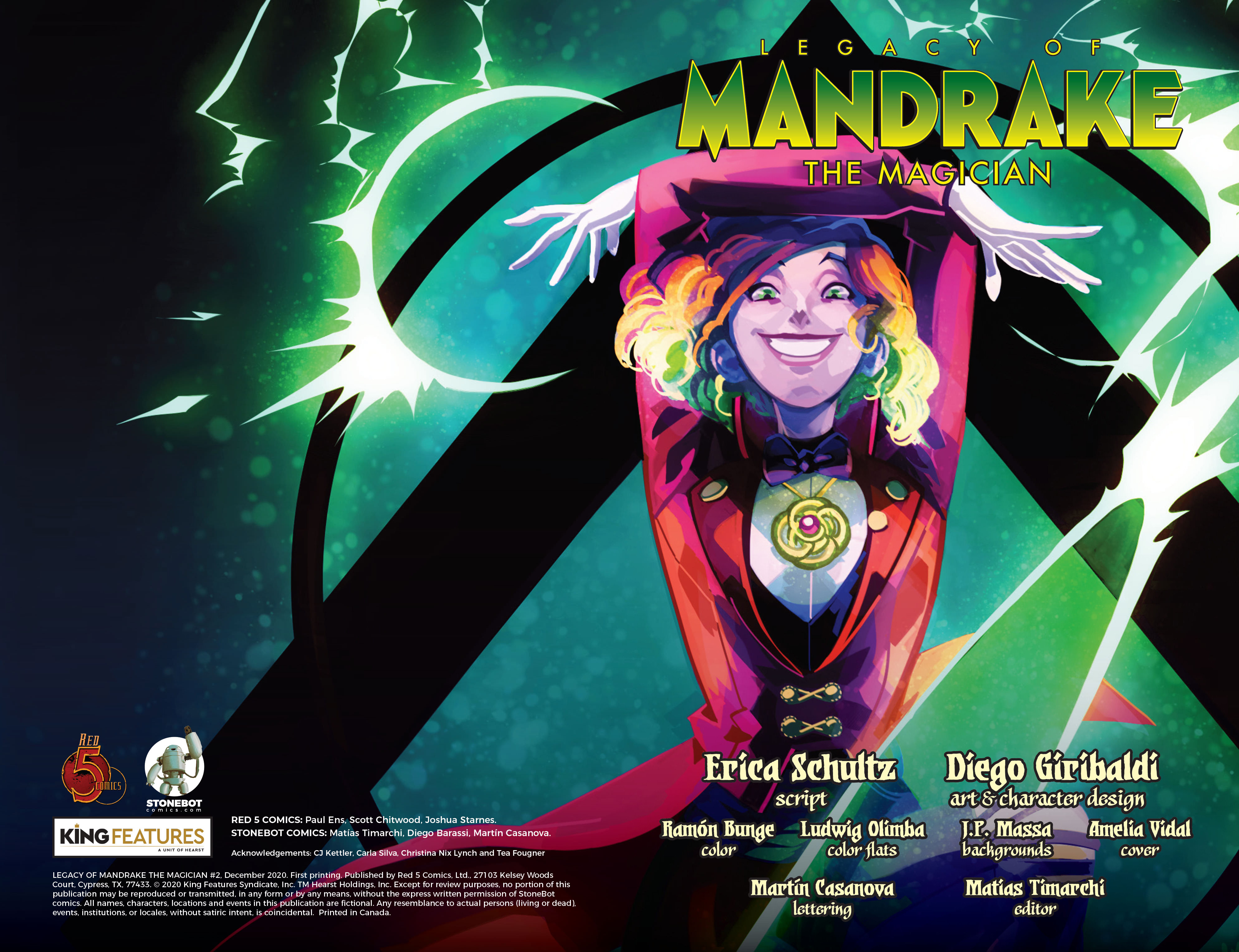 The Legacy of Mandrake the Magician (2020-): Chapter 3 - Page 2