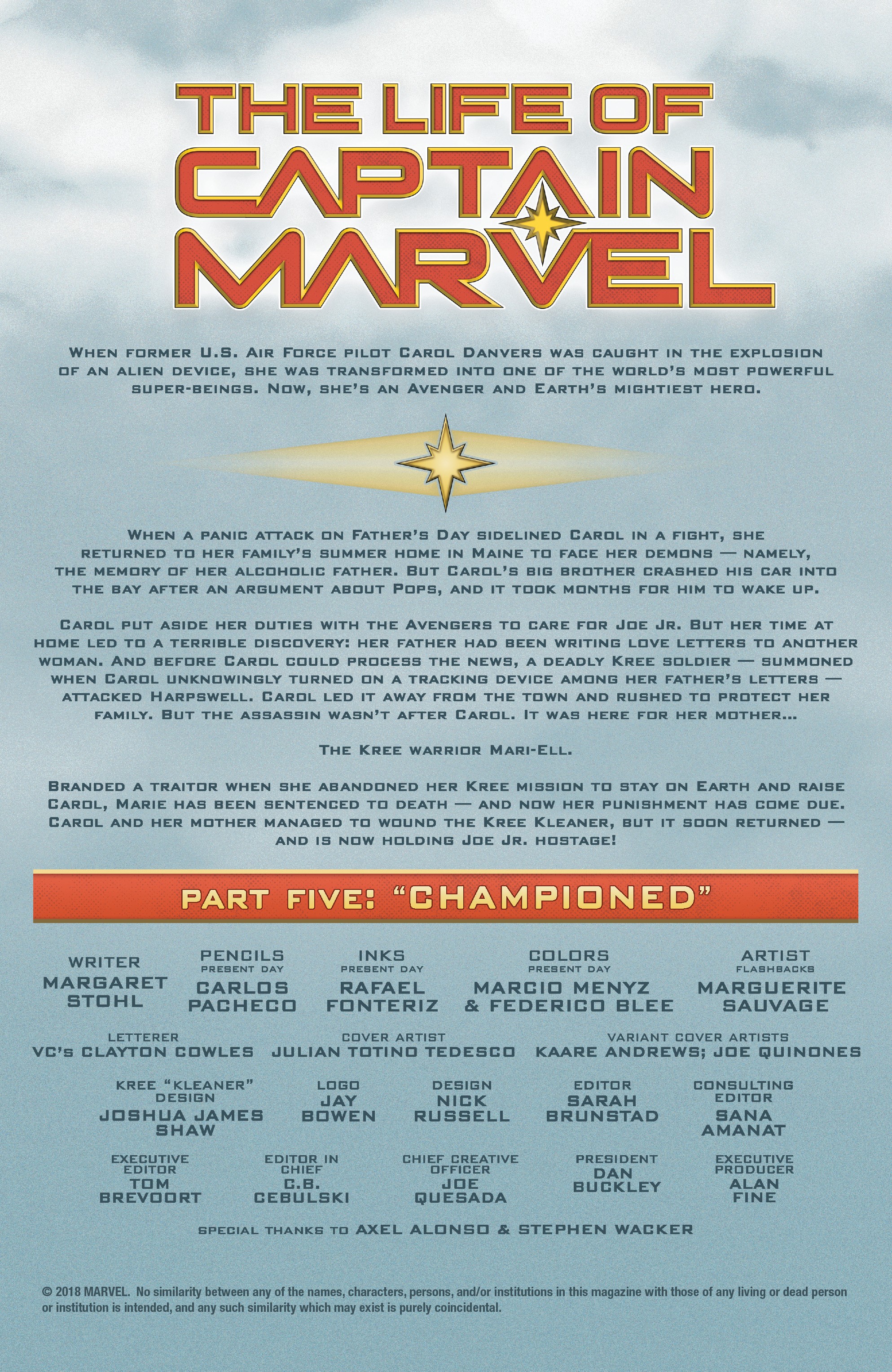 The Life Of Captain Marvel (2018): Chapter 5 - Page 3