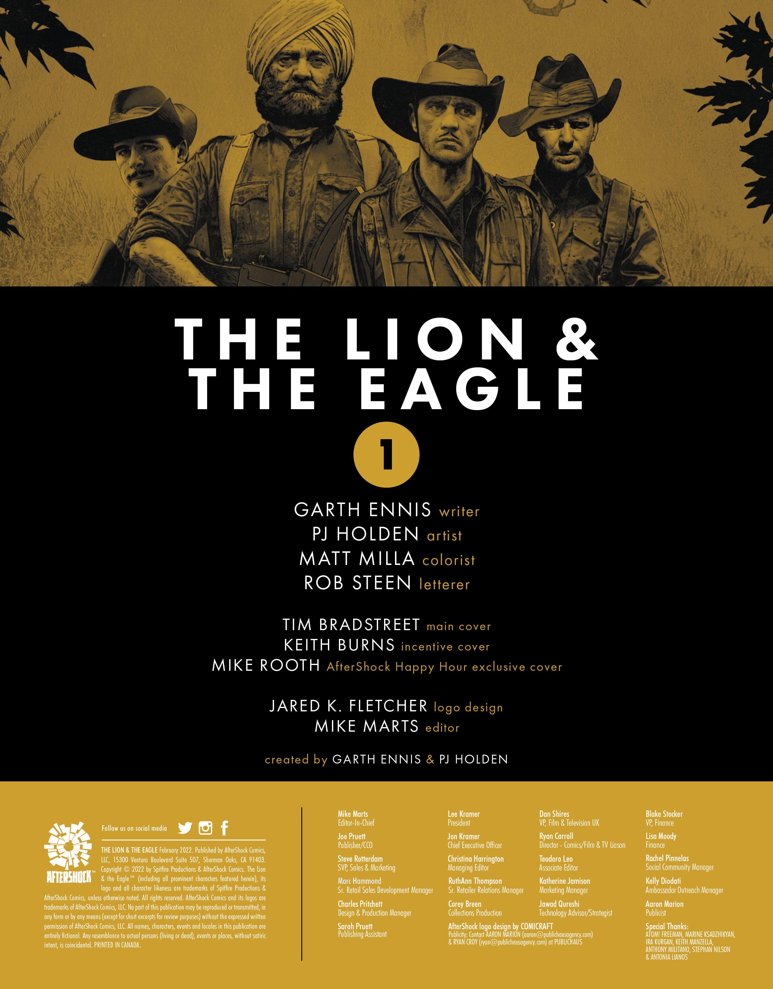 The Lion and the Eagle (2022-): Chapter 1 - Page 2
