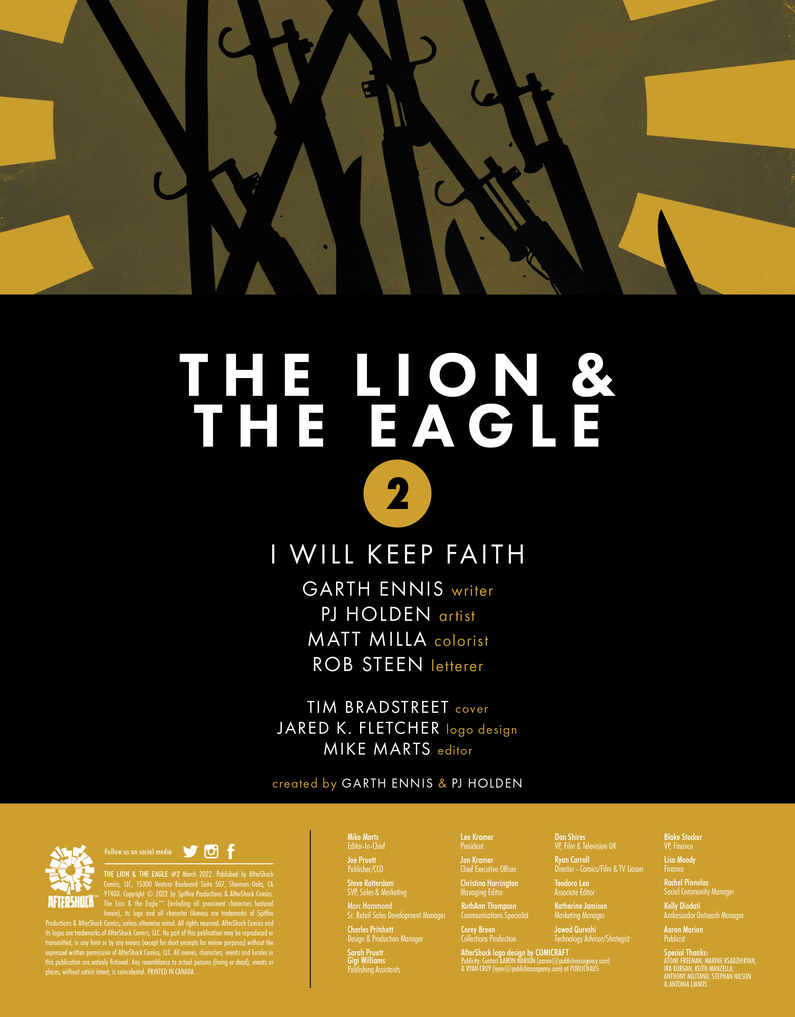 The Lion and the Eagle (2022-): Chapter 2 - Page 2