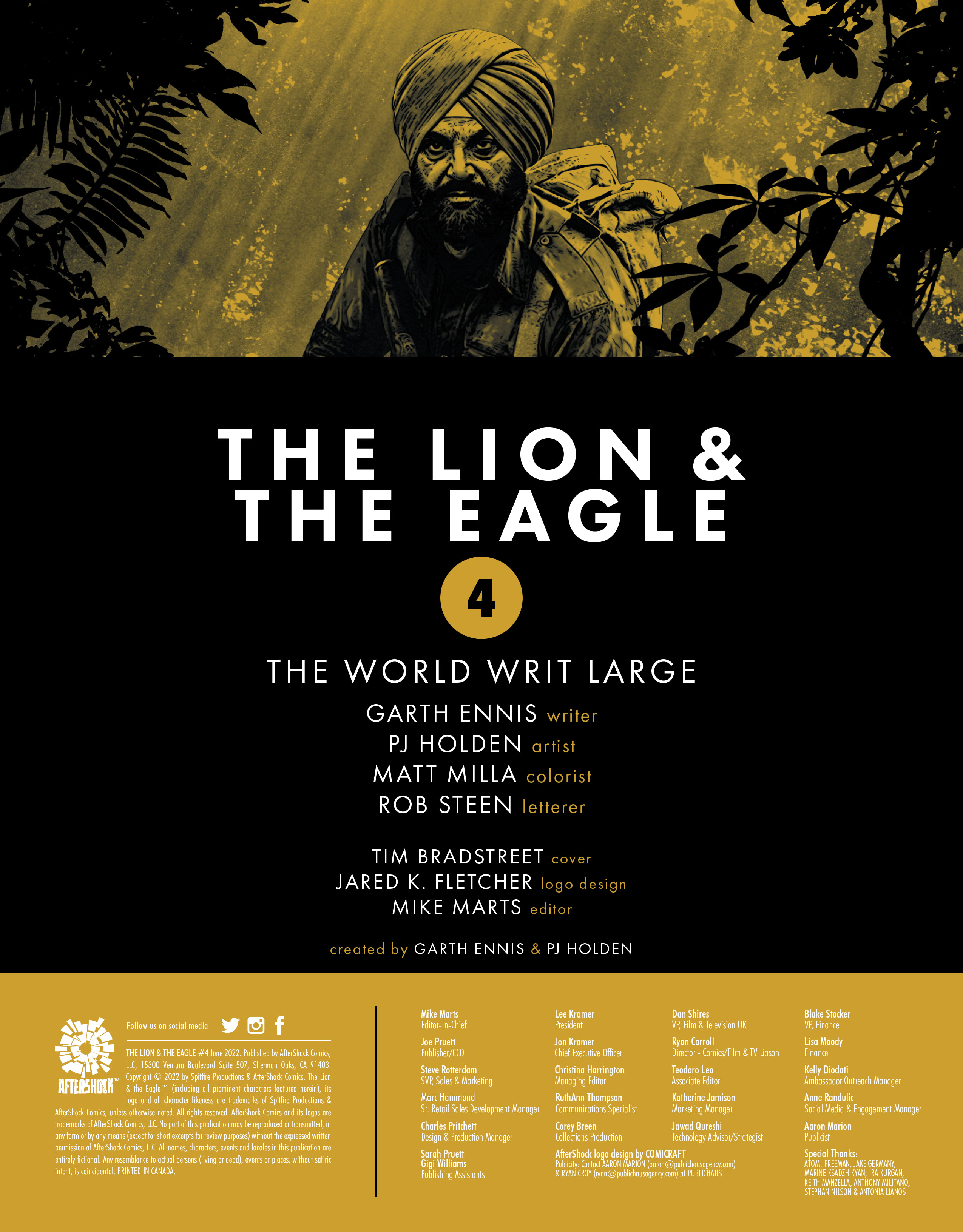 The Lion and the Eagle (2022-): Chapter 4 - Page 2