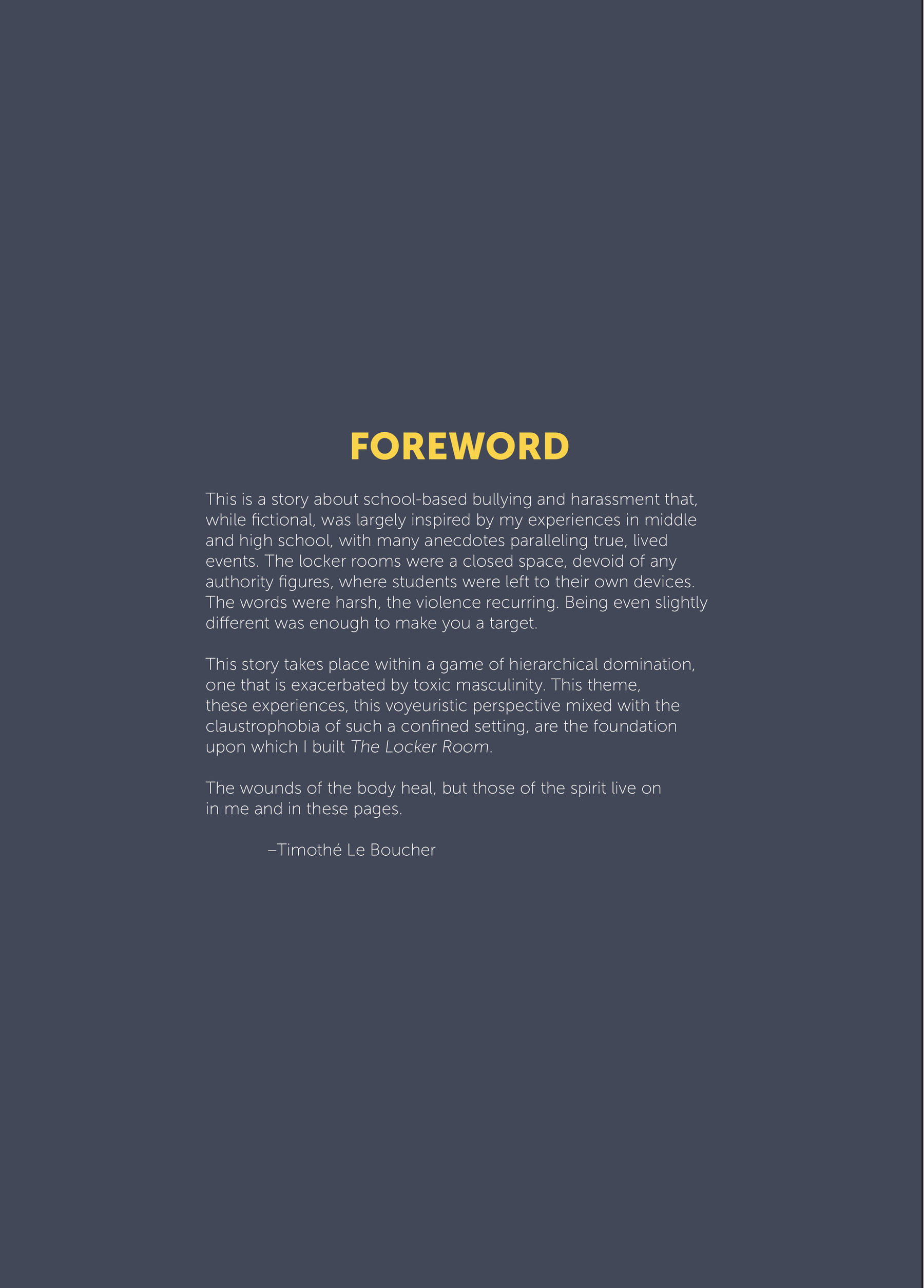 The Locker Room (2021): Chapter 1 - Page 5