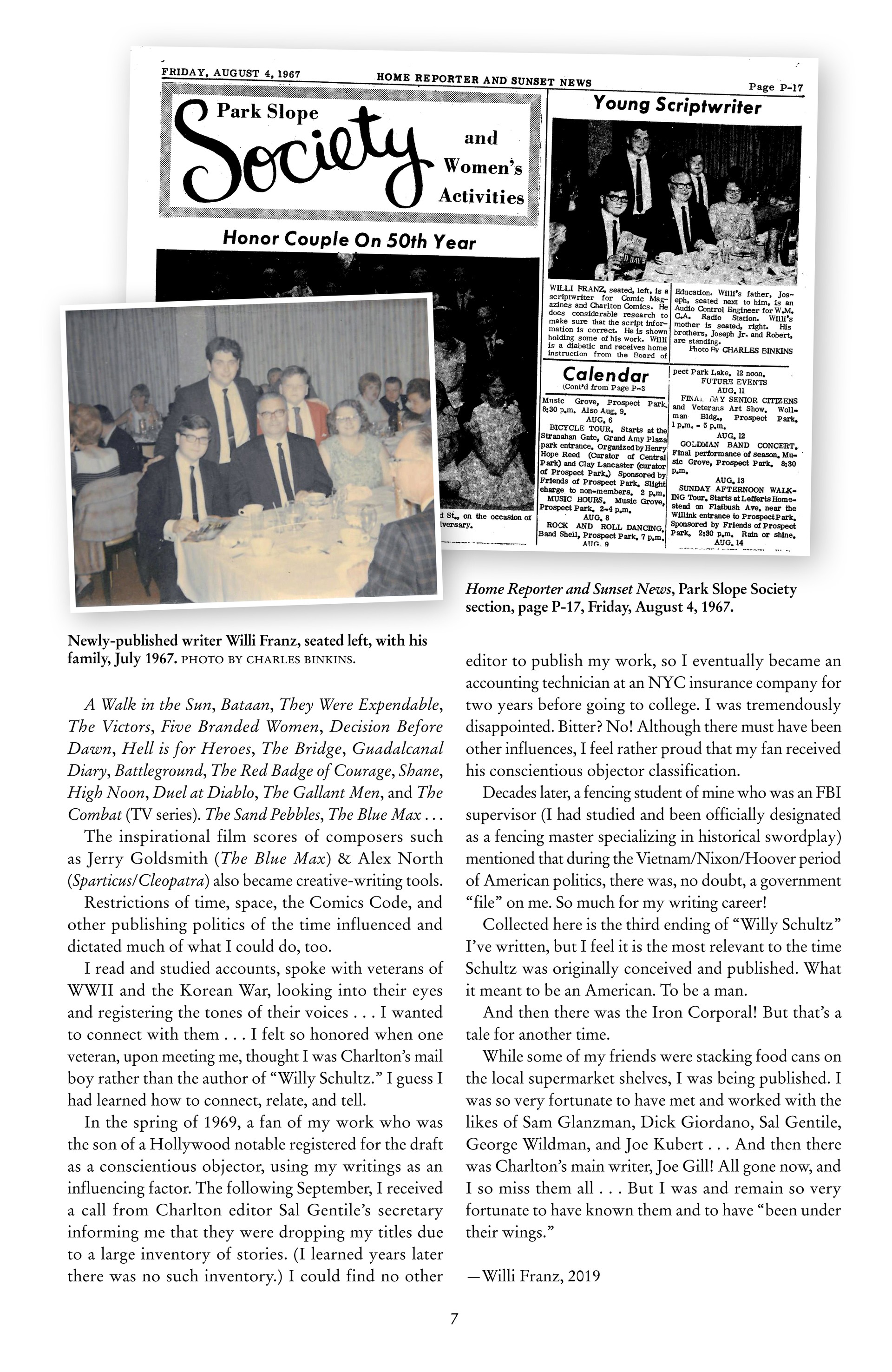 The Lonely War of Capt. Willy Schultz (2023): Chapter HC - Page 9