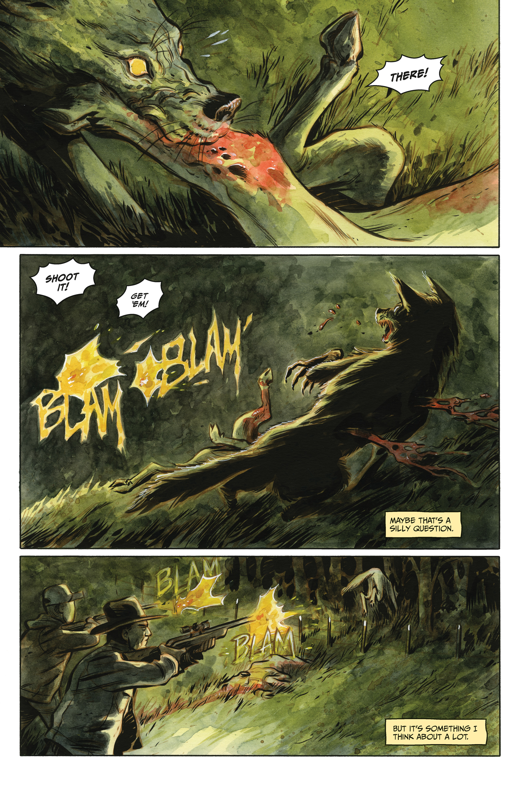 The Lonesome Hunters: The Wolf Child (2023-): Chapter 1 - Page 3