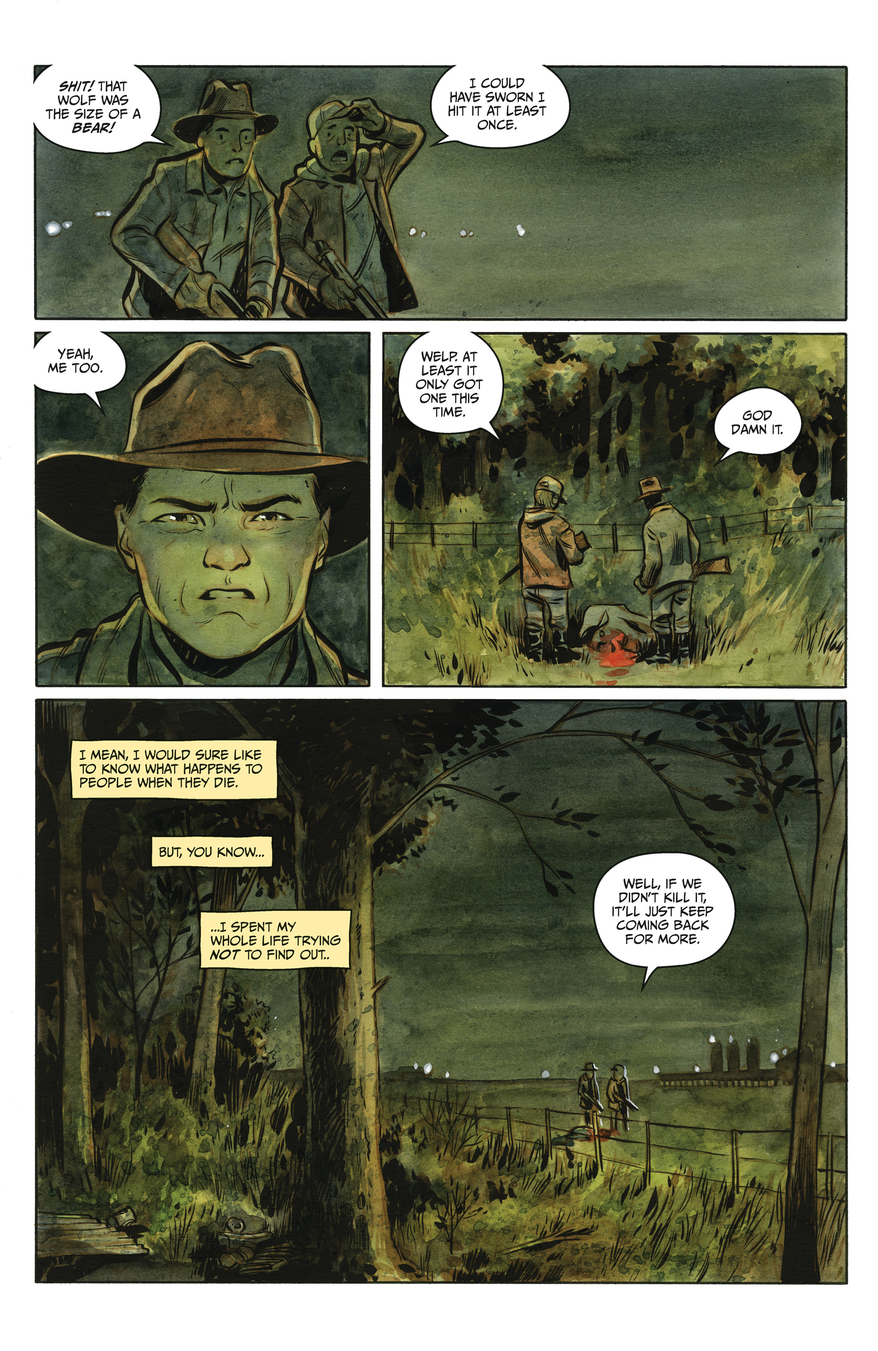 The Lonesome Hunters: The Wolf Child (2023-): Chapter 1 - Page 4
