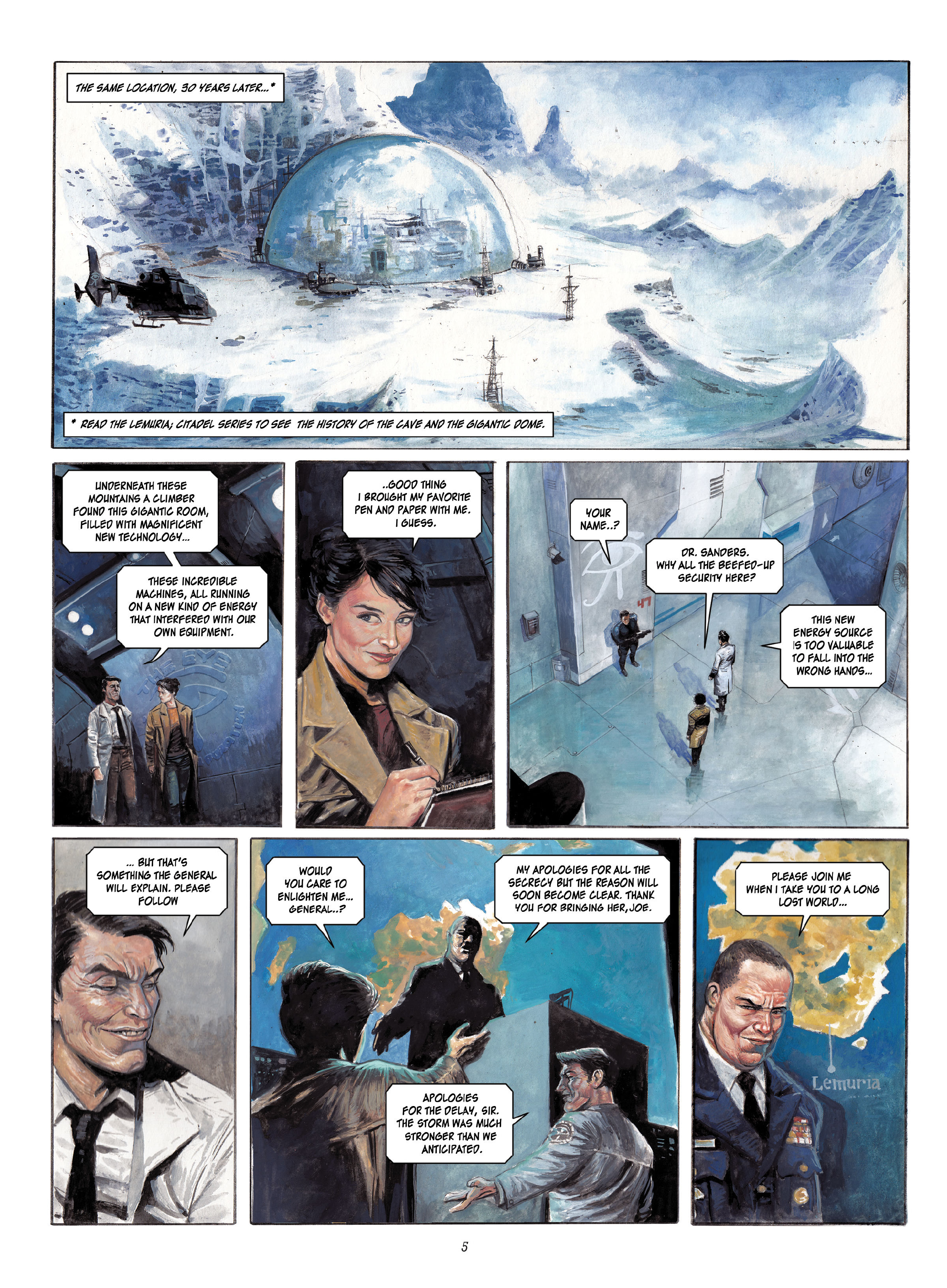 The Lost Tales of Lemuria: The Mountains of Moran (2020): Chapter 1 - Page 5