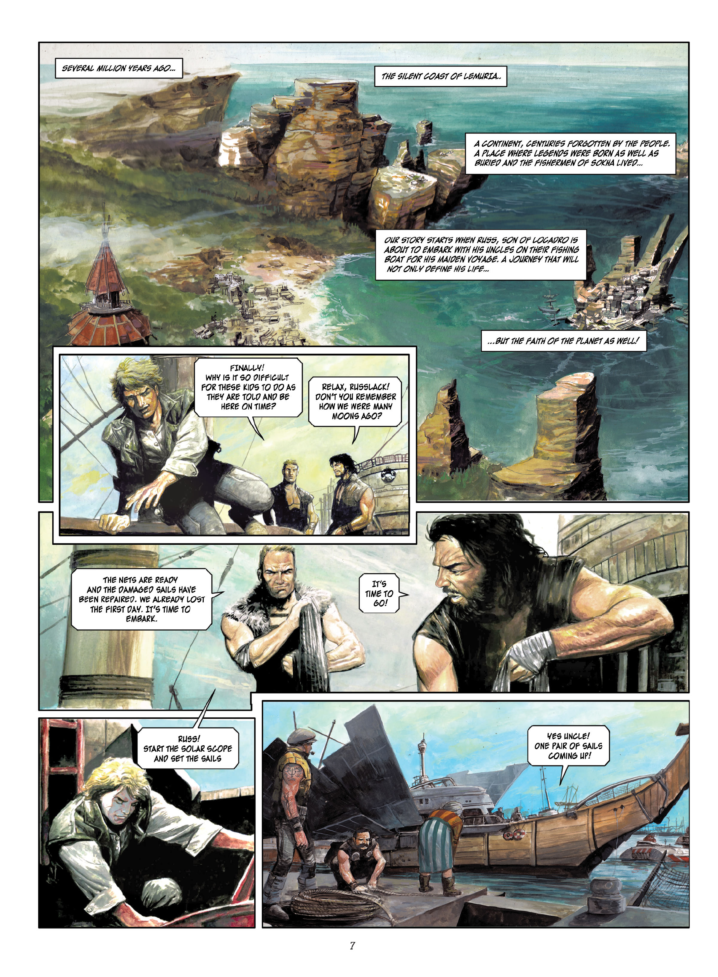 The Lost Tales of Lemuria: The Mountains of Moran (2020): Chapter 1 - Page 7