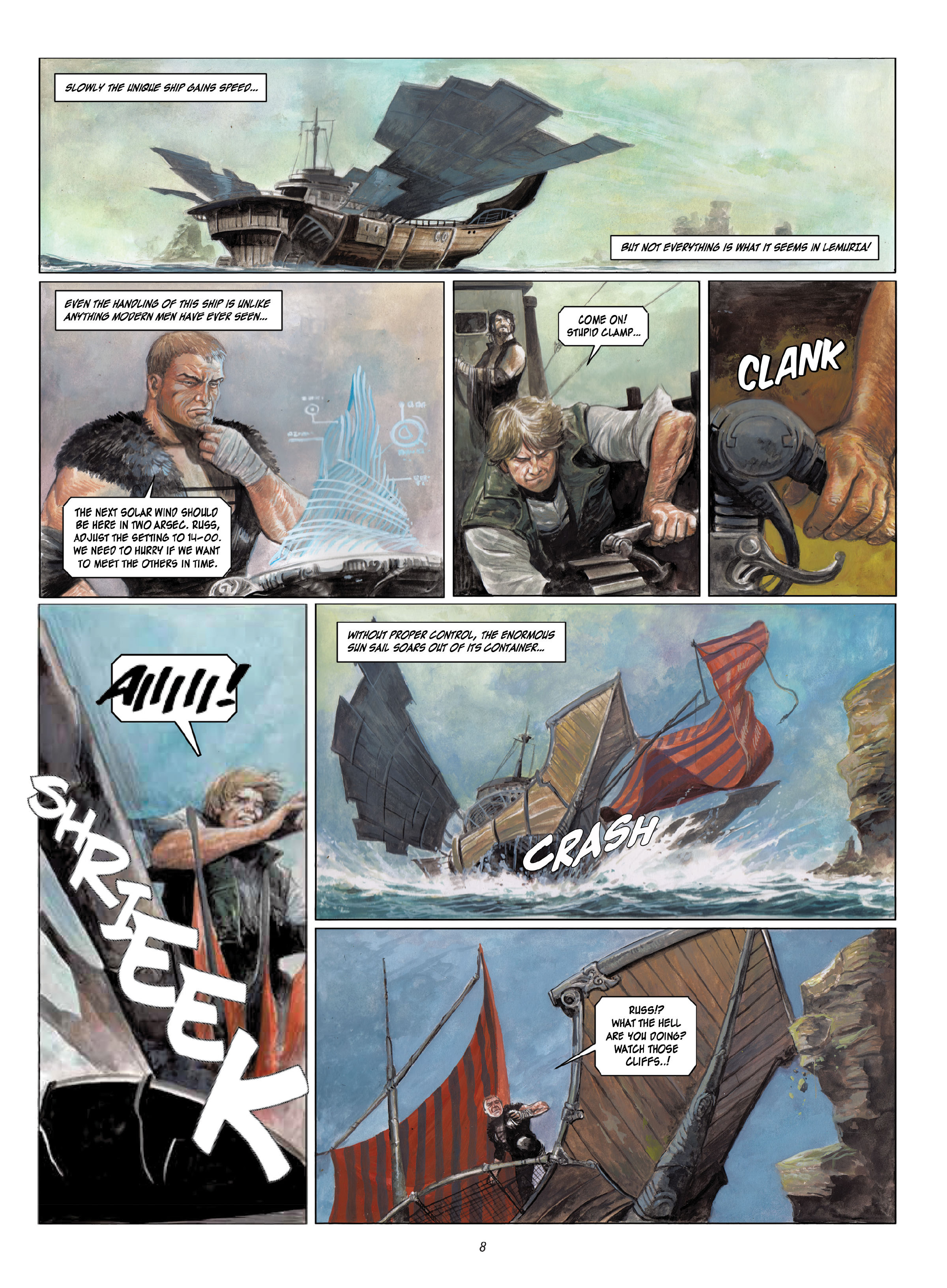 The Lost Tales of Lemuria: The Mountains of Moran (2020): Chapter 1 - Page 8